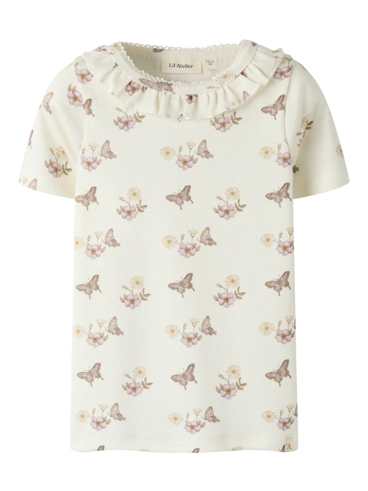Coconut Milk FLOWER Top fra Lil'Atelier - 13260550