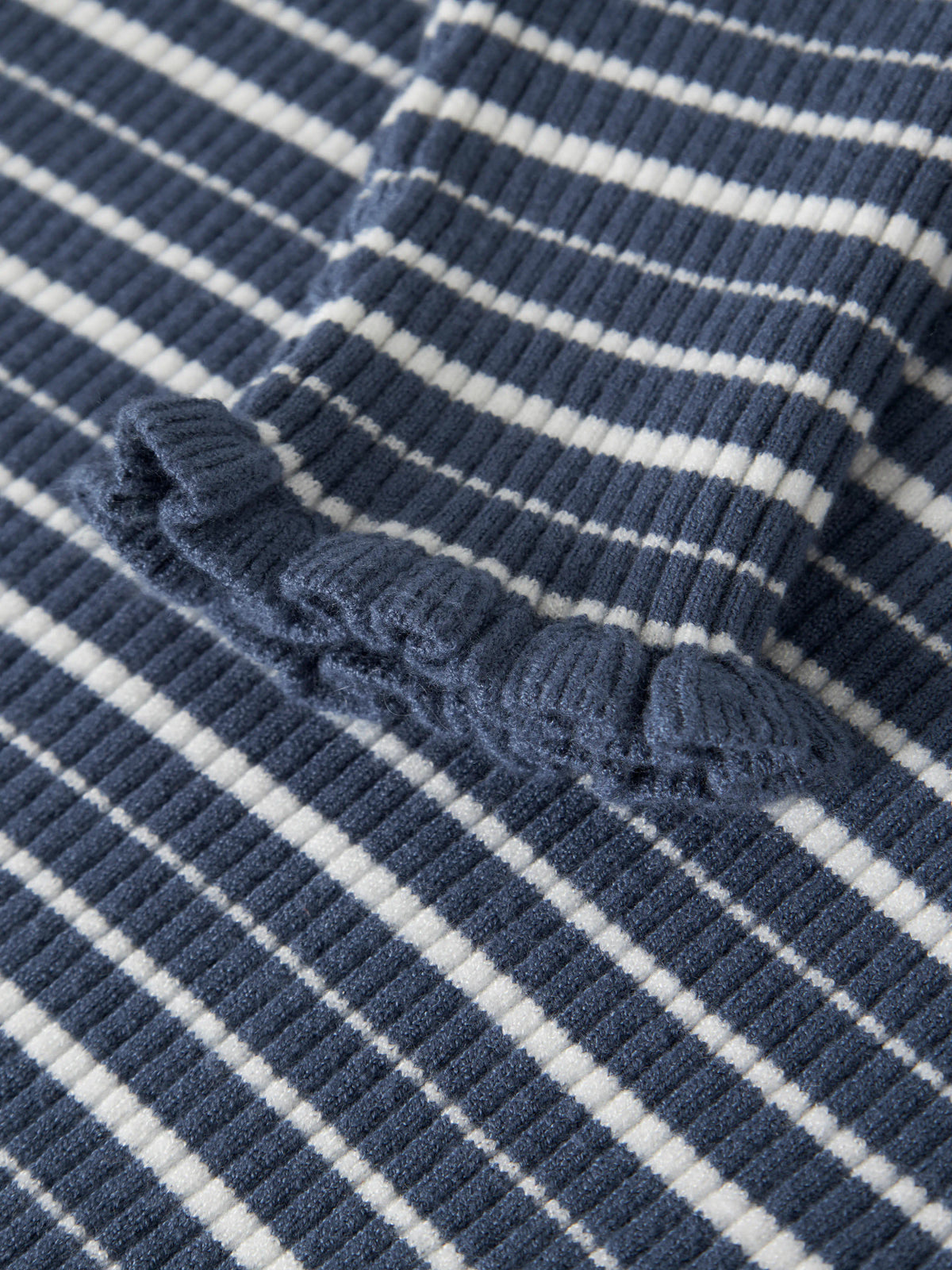 Vintage Indigo BRIGHT WHITE Striktrøje fra Name it - 13260942