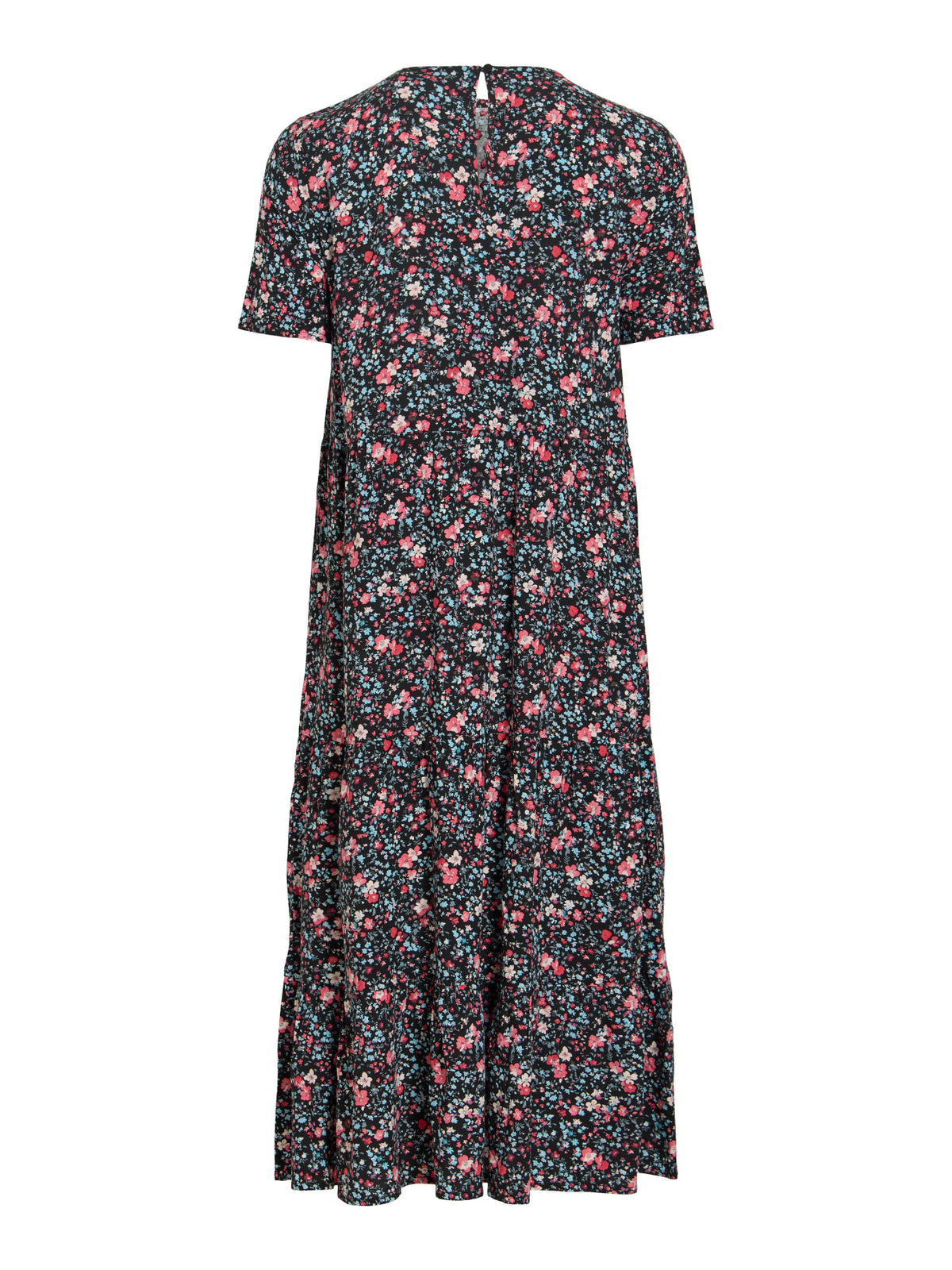 Black PINK/BLUE FLOWERS Kjole fra VILA - 14078934