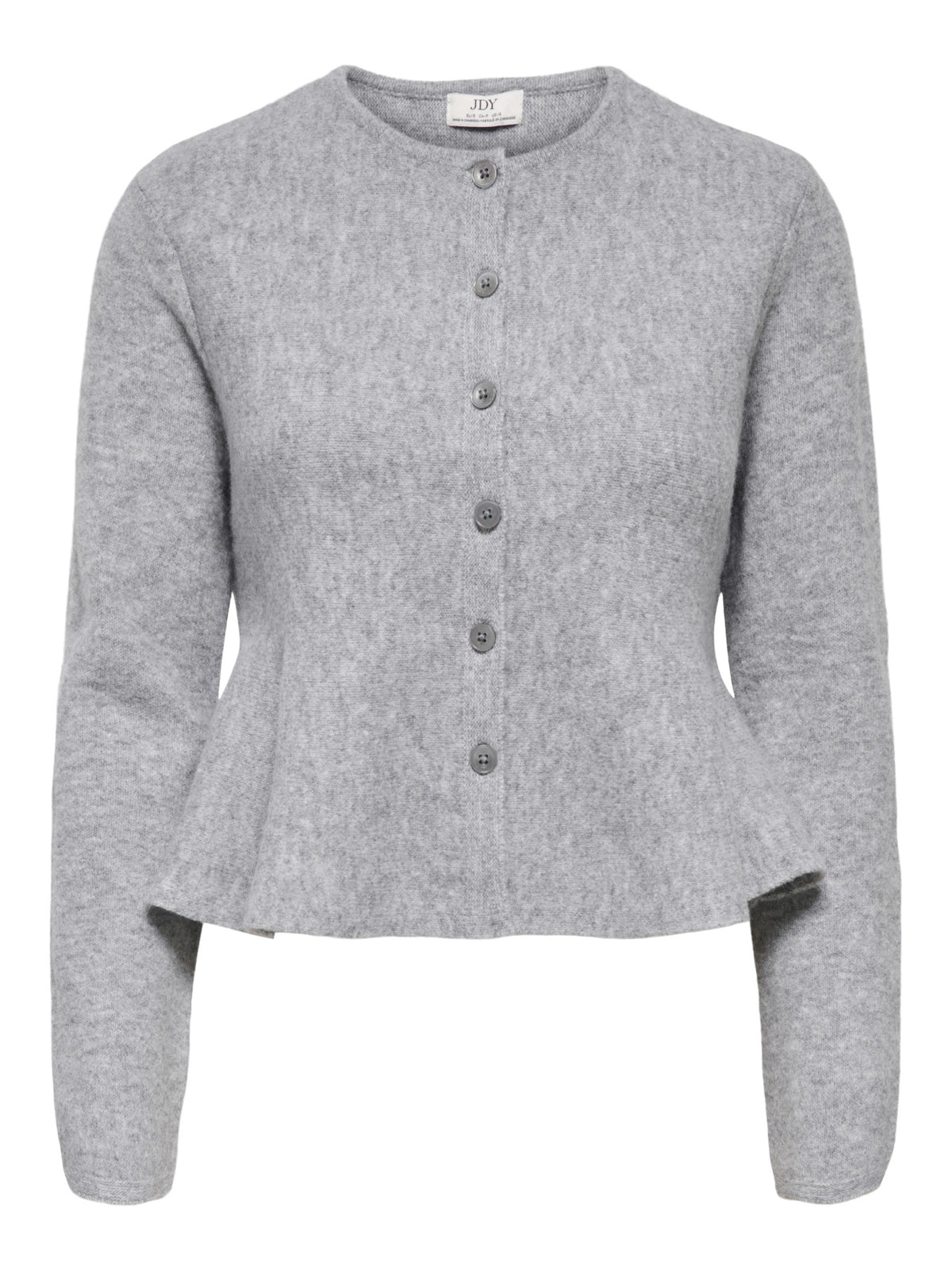 Grå Cardigan,Striktrøje - JDY - 15377817