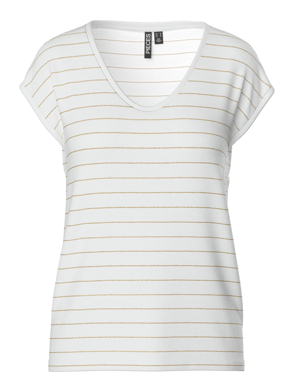 Hvid Bluse fra PIECES - 17078572