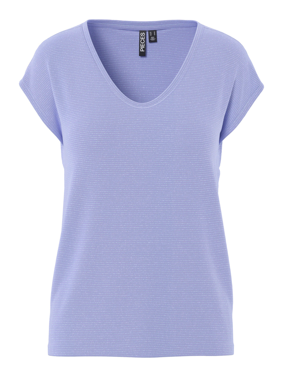 Blå Bluse fra PIECES - 17078572