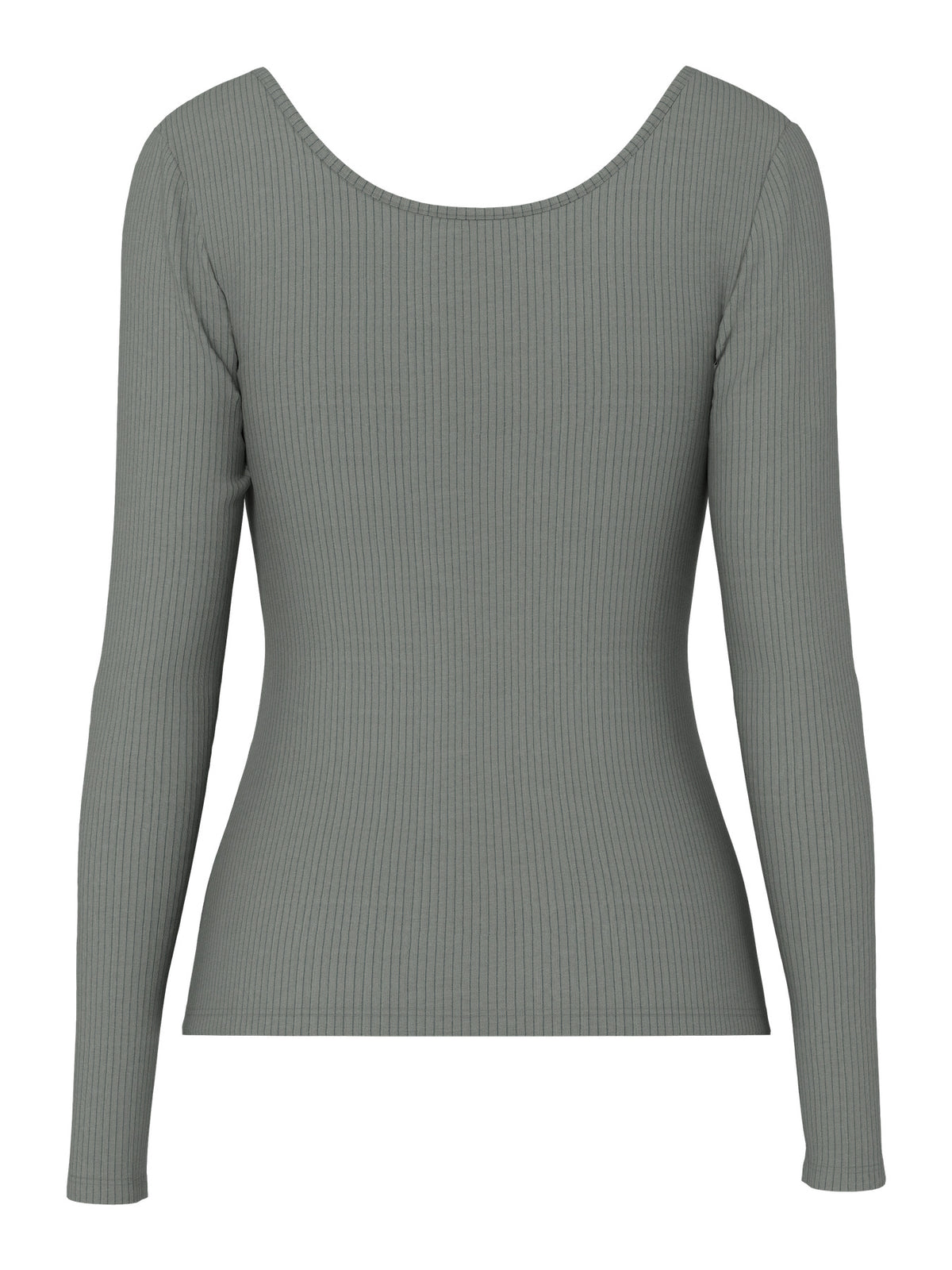 PIECES Castor Gray Top - 17101437