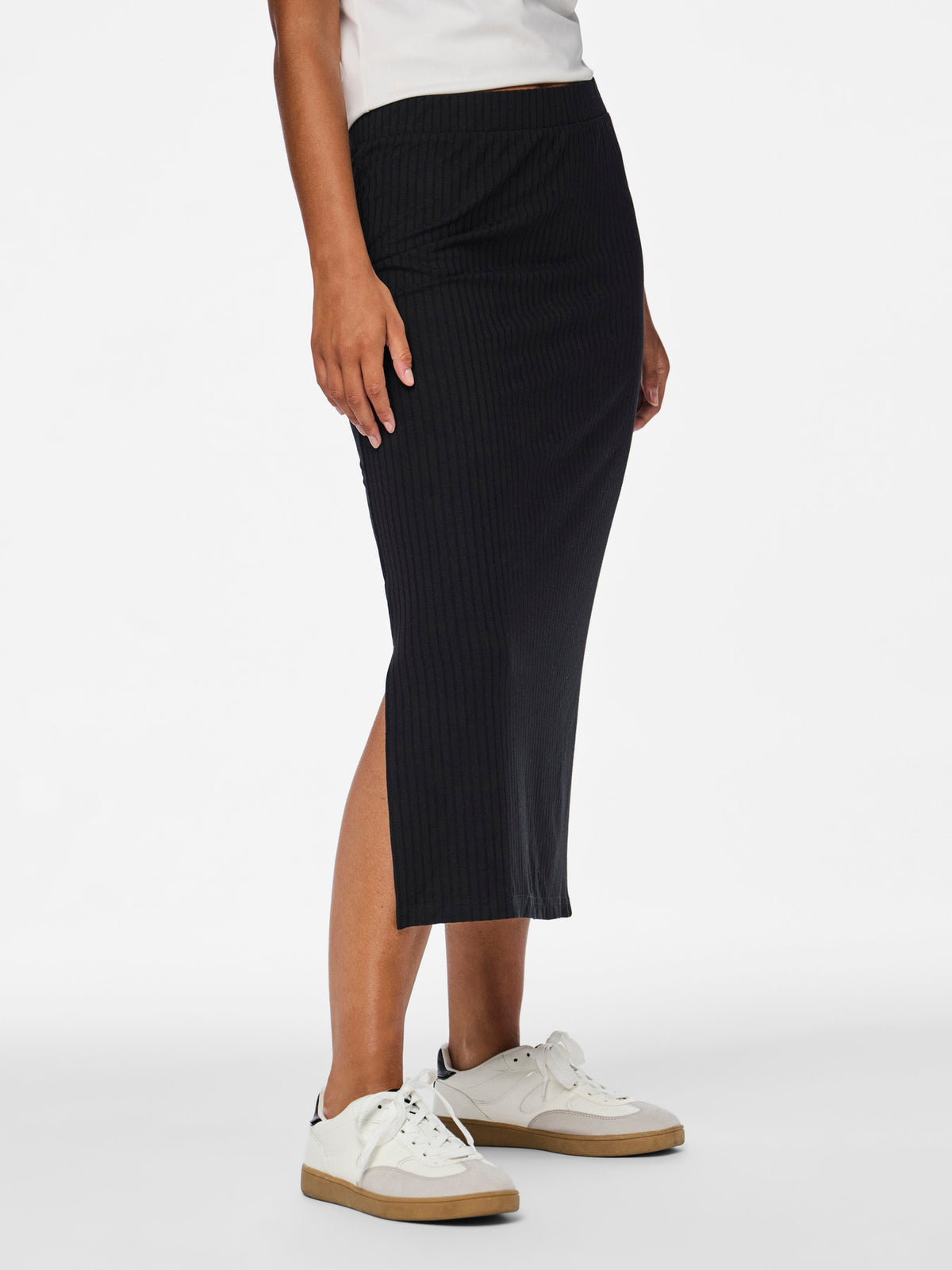 PIECES Black Nederdel - 17101527