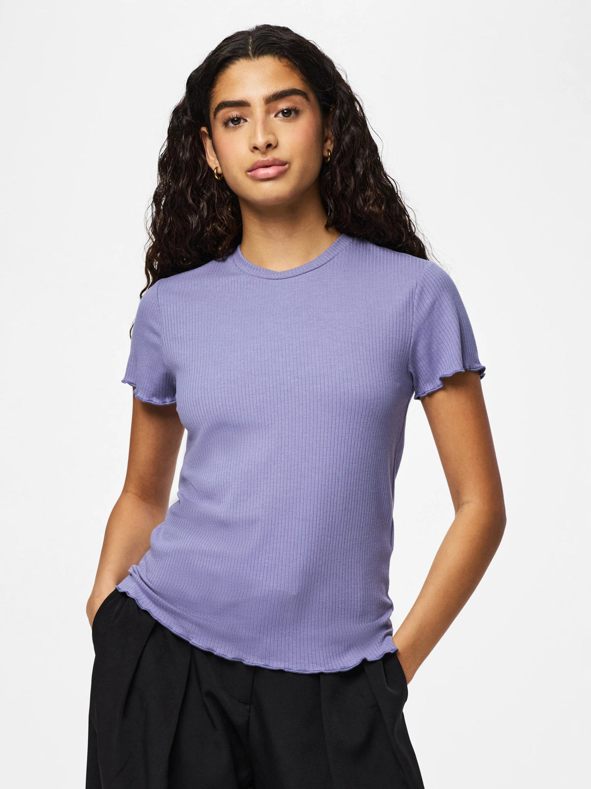 Silver Bullet Bluse fra PIECES - 17120085