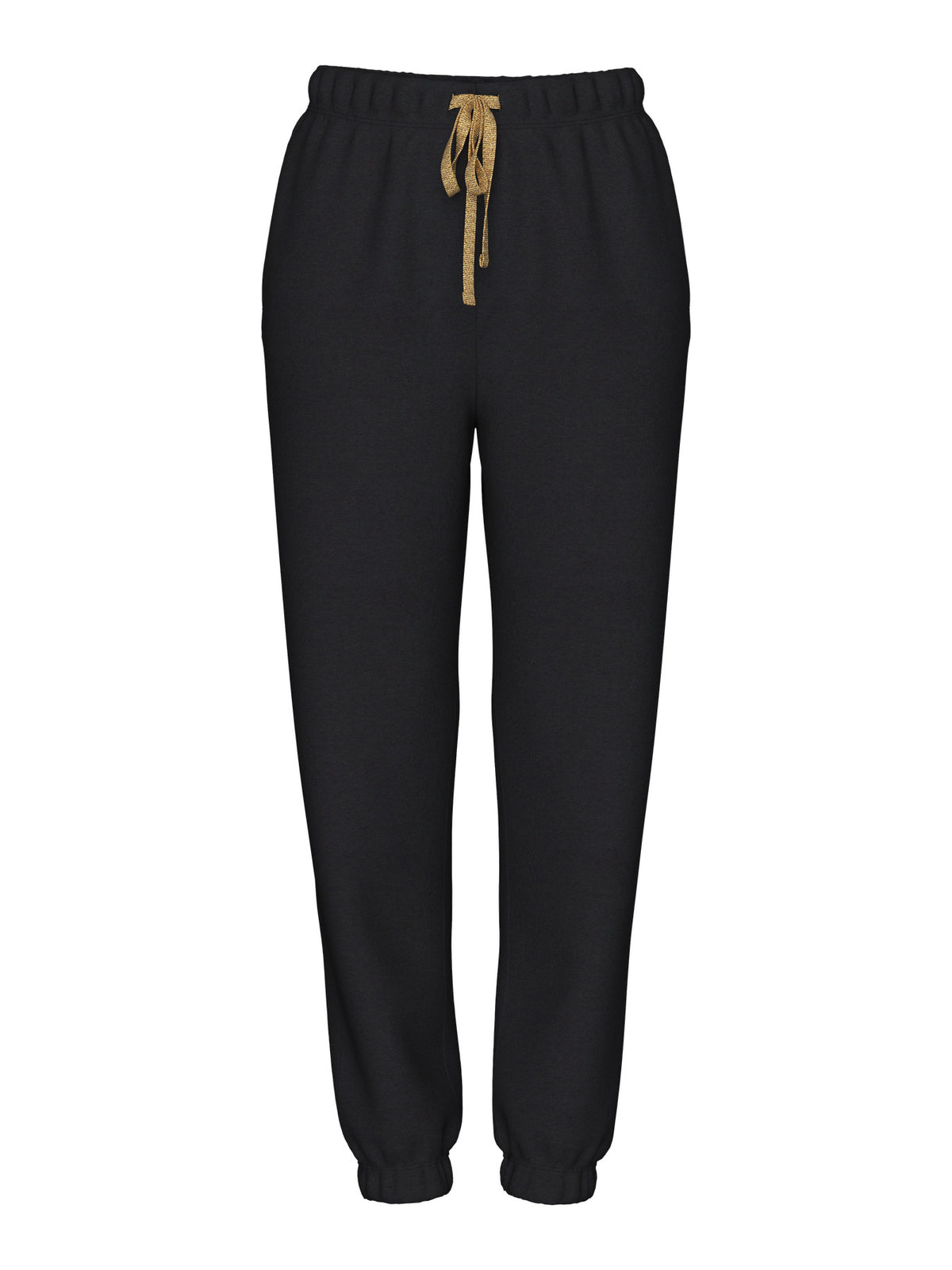 PIECES Black GOLD HEART Bukser - 17121099