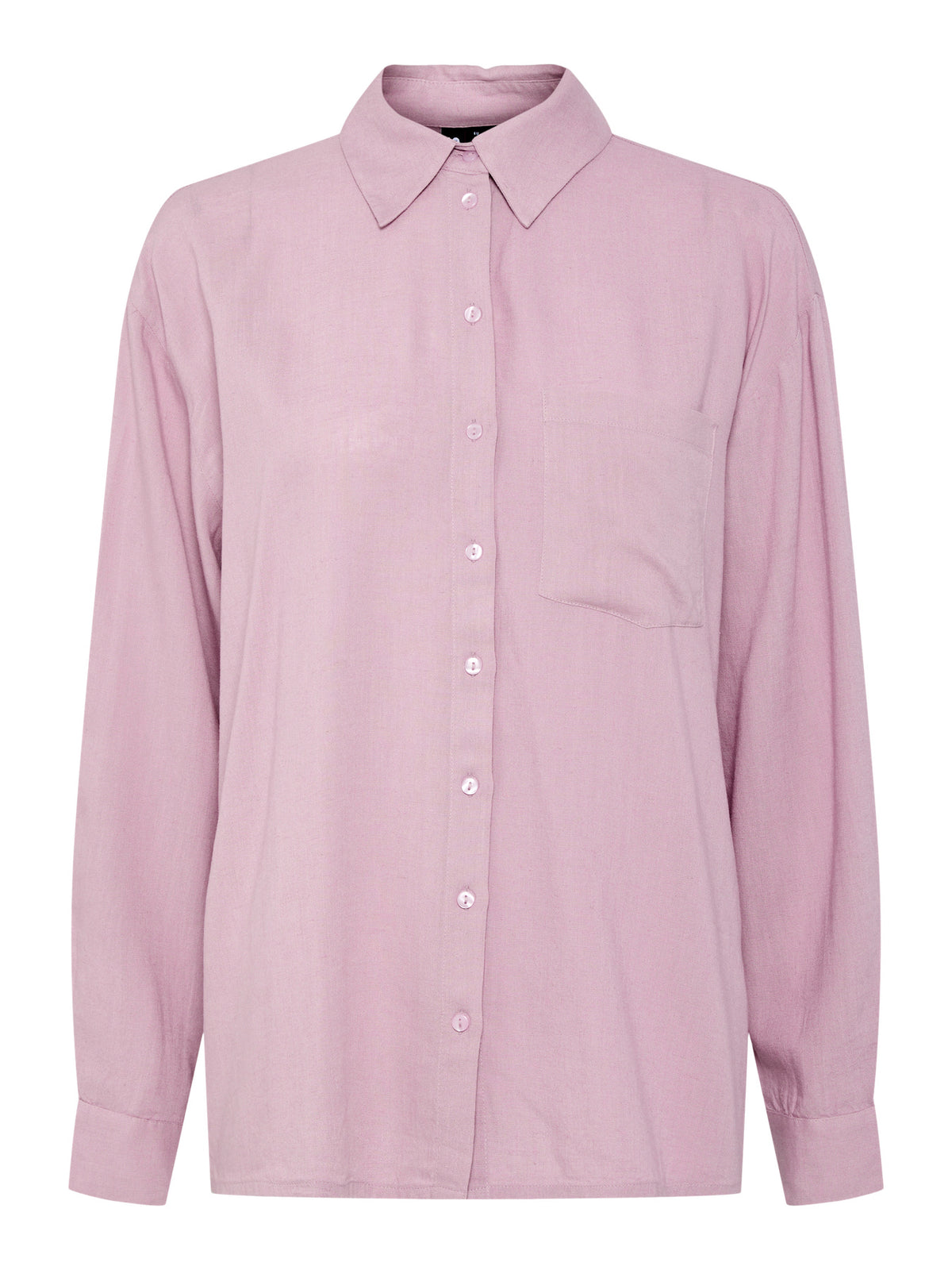 Lyserød Bluse fra PIECES - 17149315