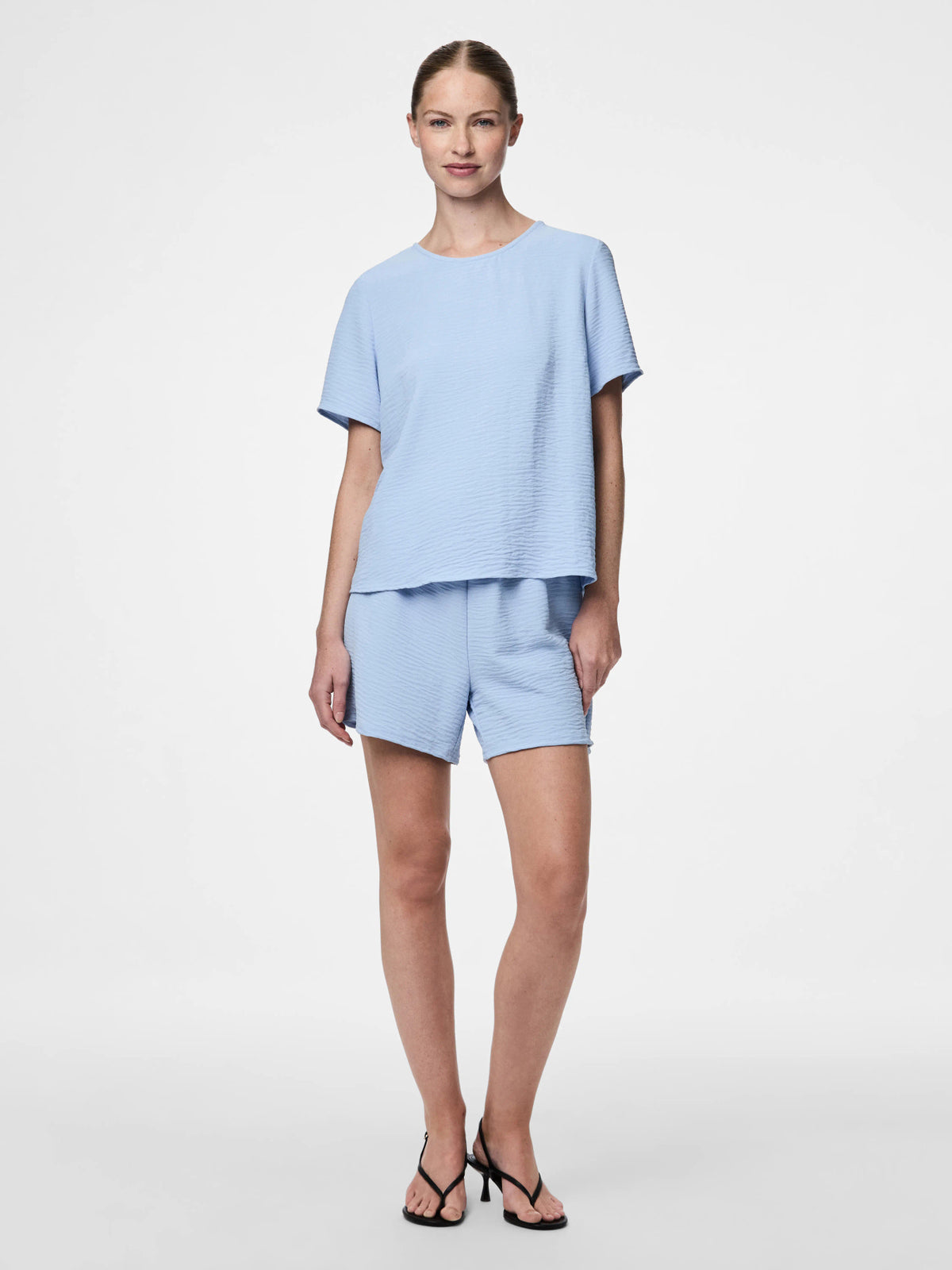 Blå Shorts fra PIECES - 17153748