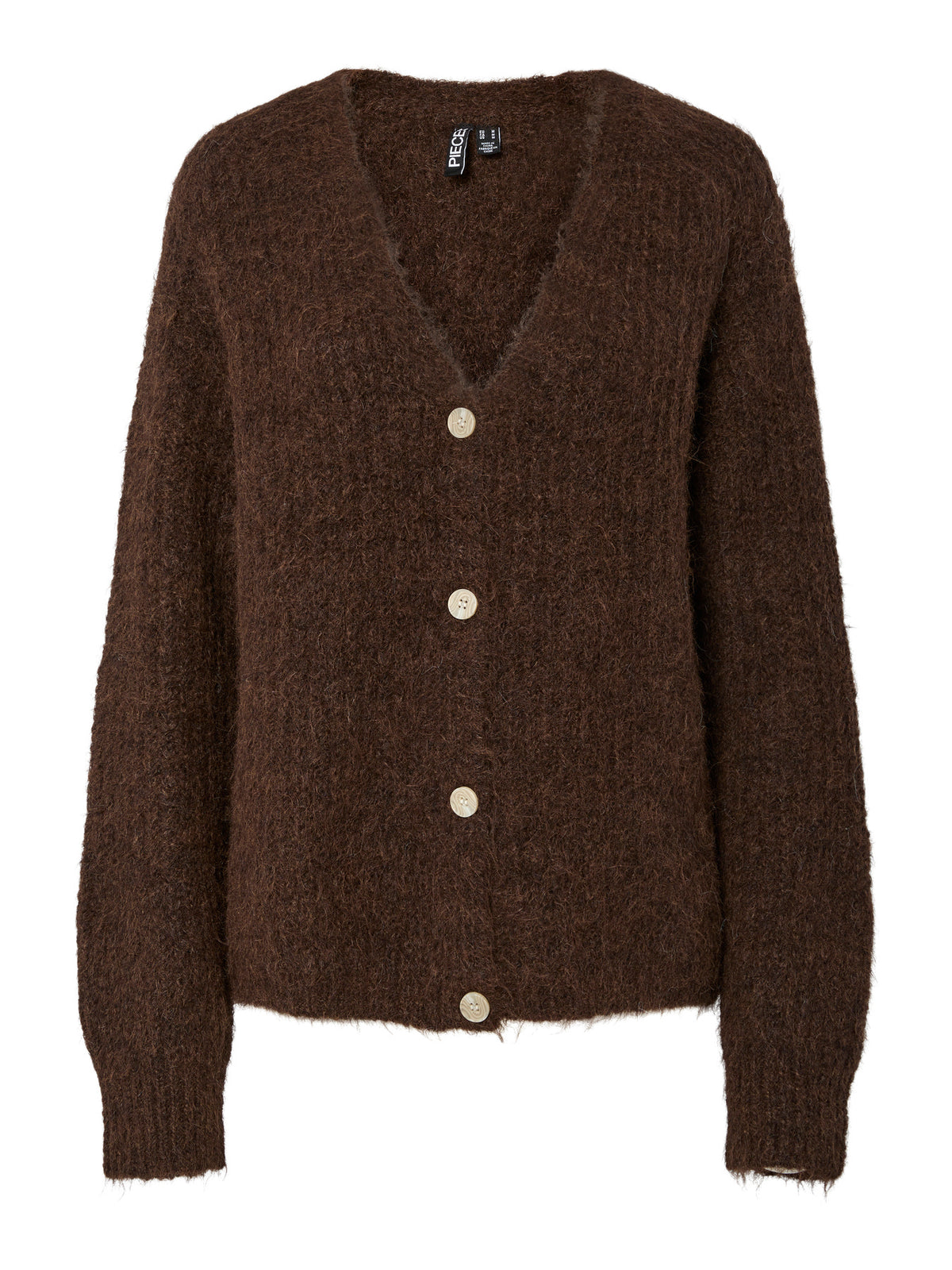 PIECES Hot Fudge MELANGE Cardigan,Striktrøje - 17158926