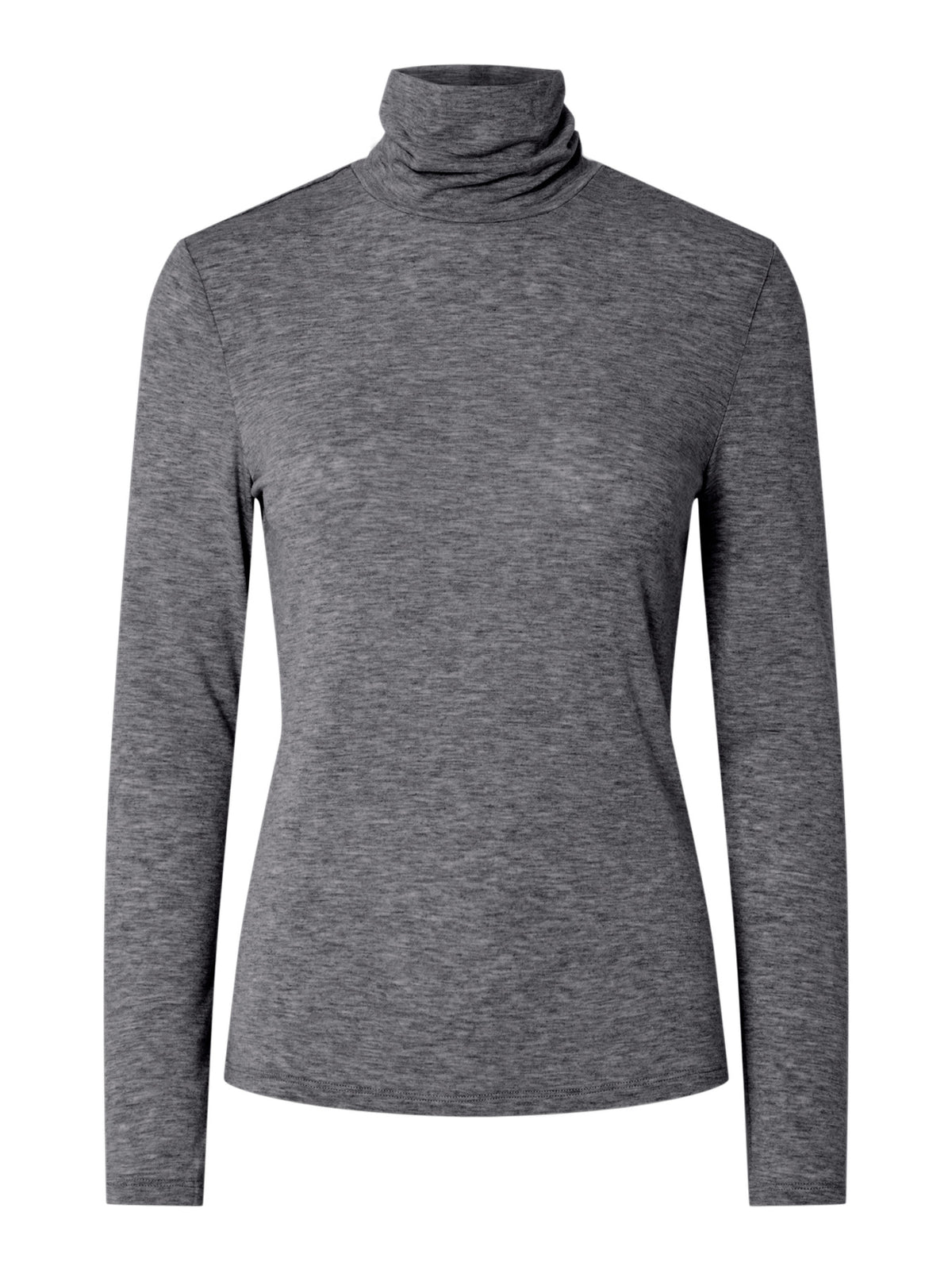 Dark Grey Melange Top fra PIECES - 17158988