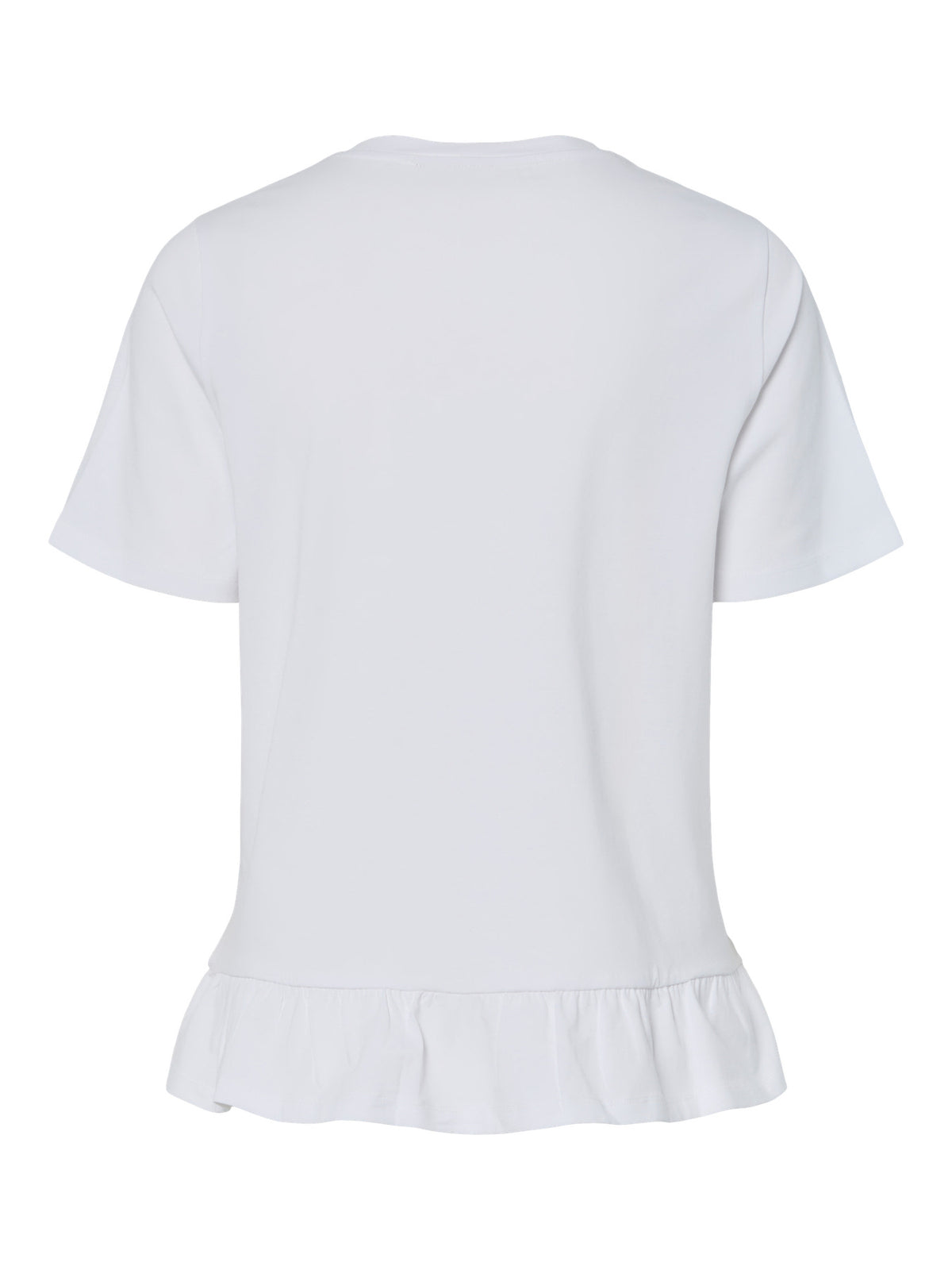 Bright White Bluse fra PIECES - 17163063