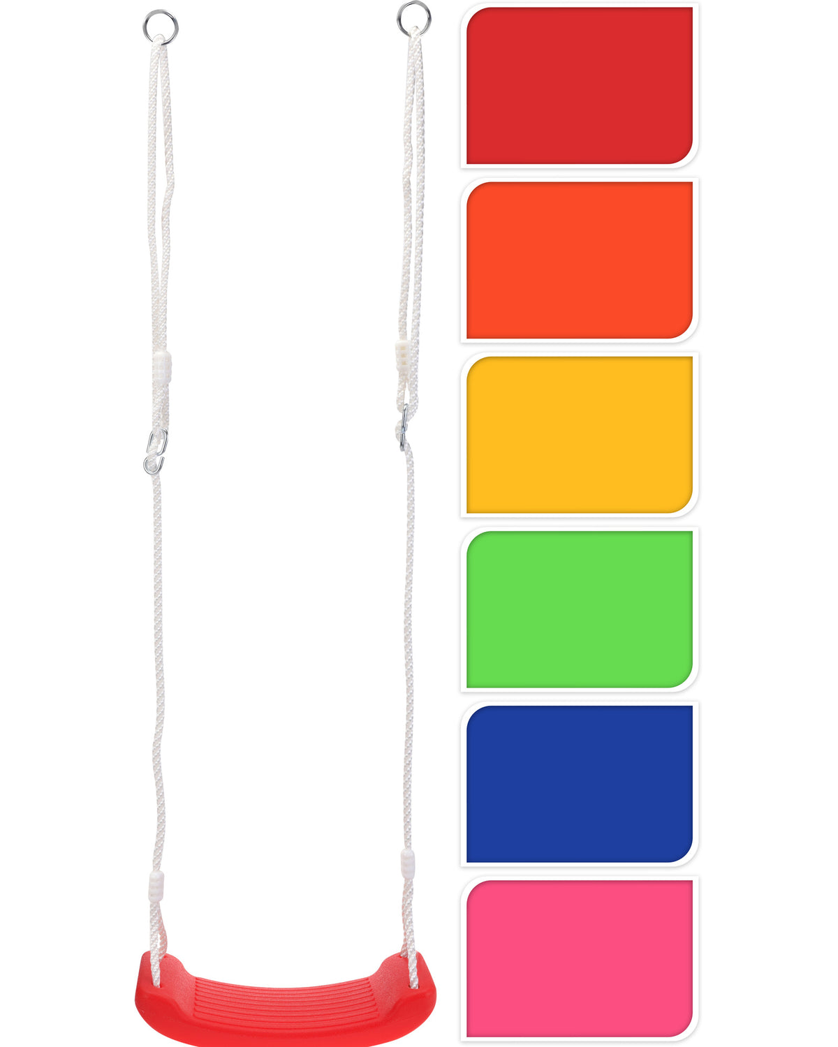Plastic swing, max. 40 kg.