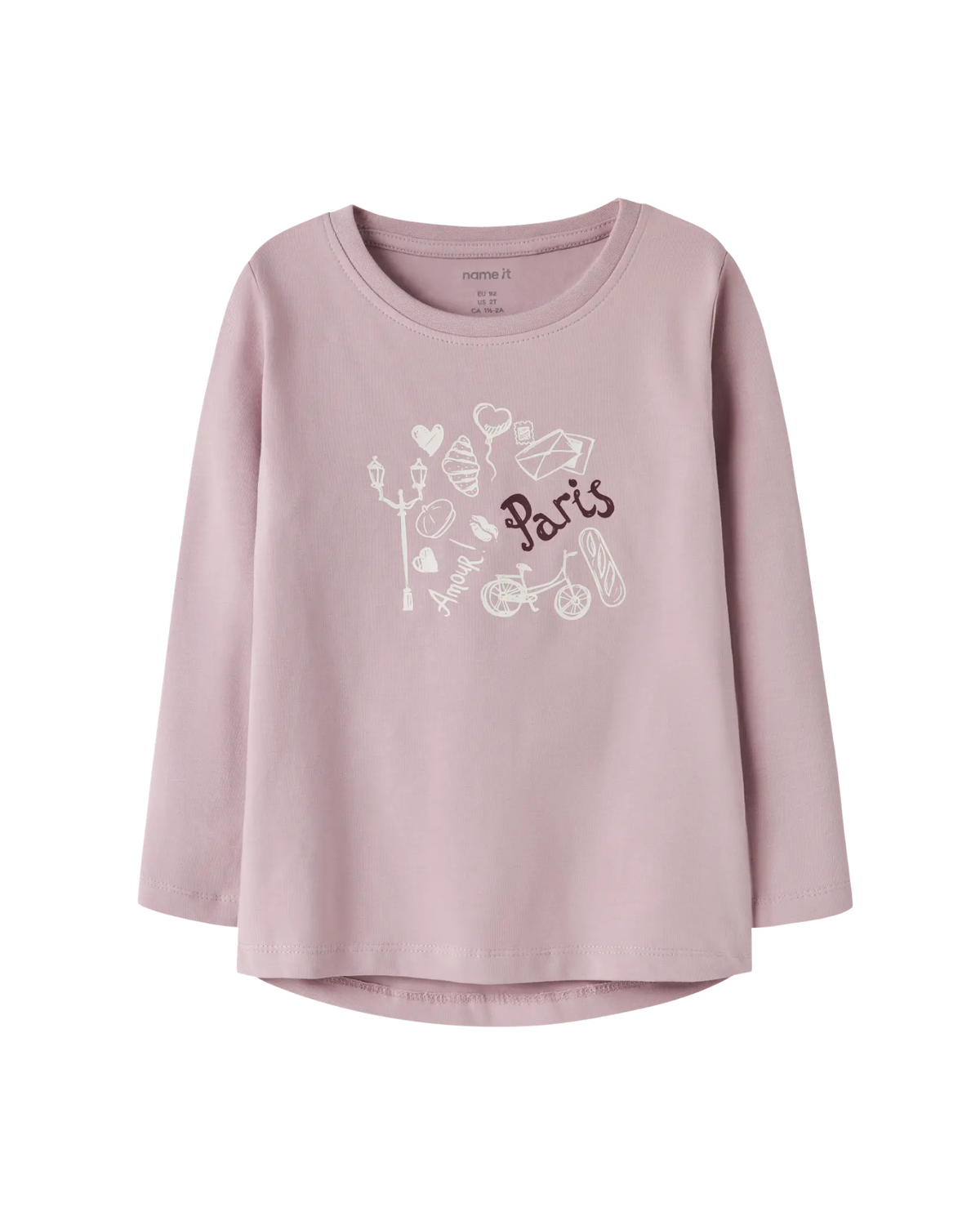 Name it Keepsake Lilac Paris T-Shirt - 13224958