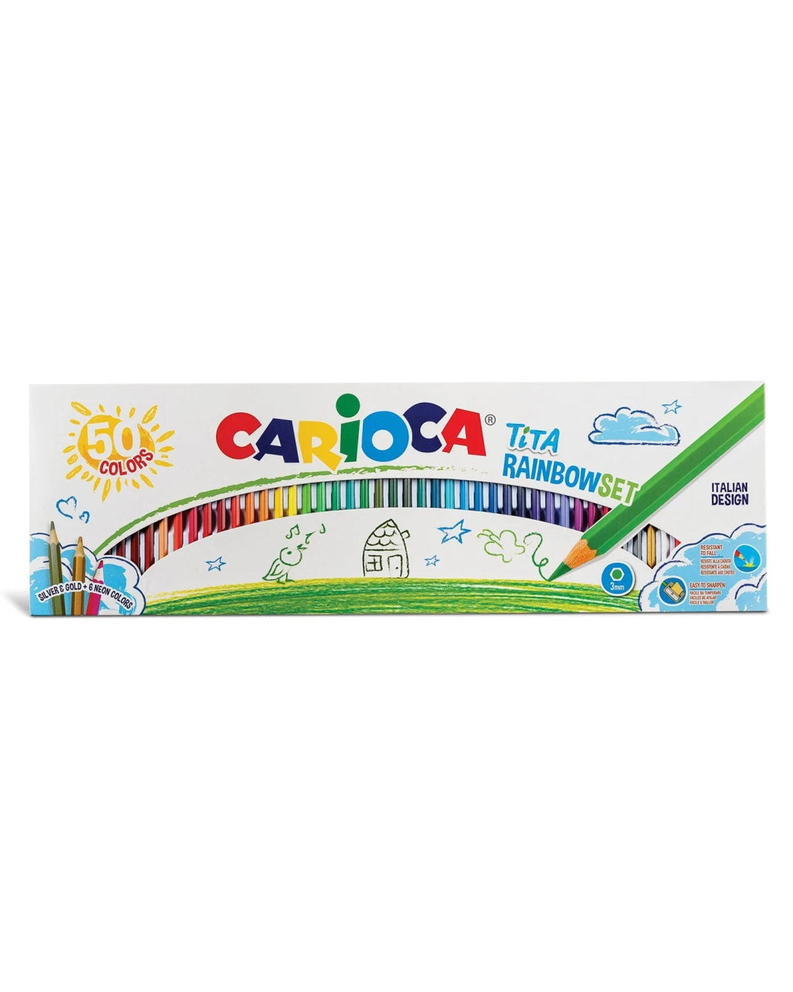 Farveblyanter 50 stk. Carioca
