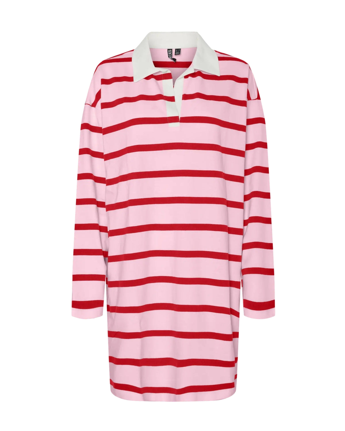 Lyserød - pink-a-boo/high risk - Pieces - polo kjole - 17160236