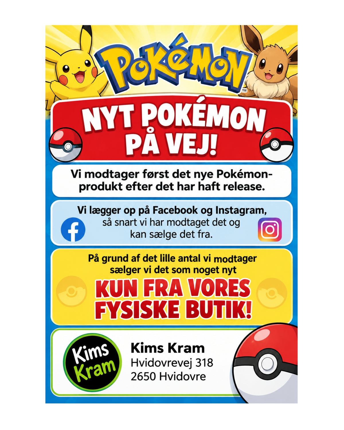 Pokemon Checklane ME06 - Release 6/11 - BLIVER NOK FORSINKET