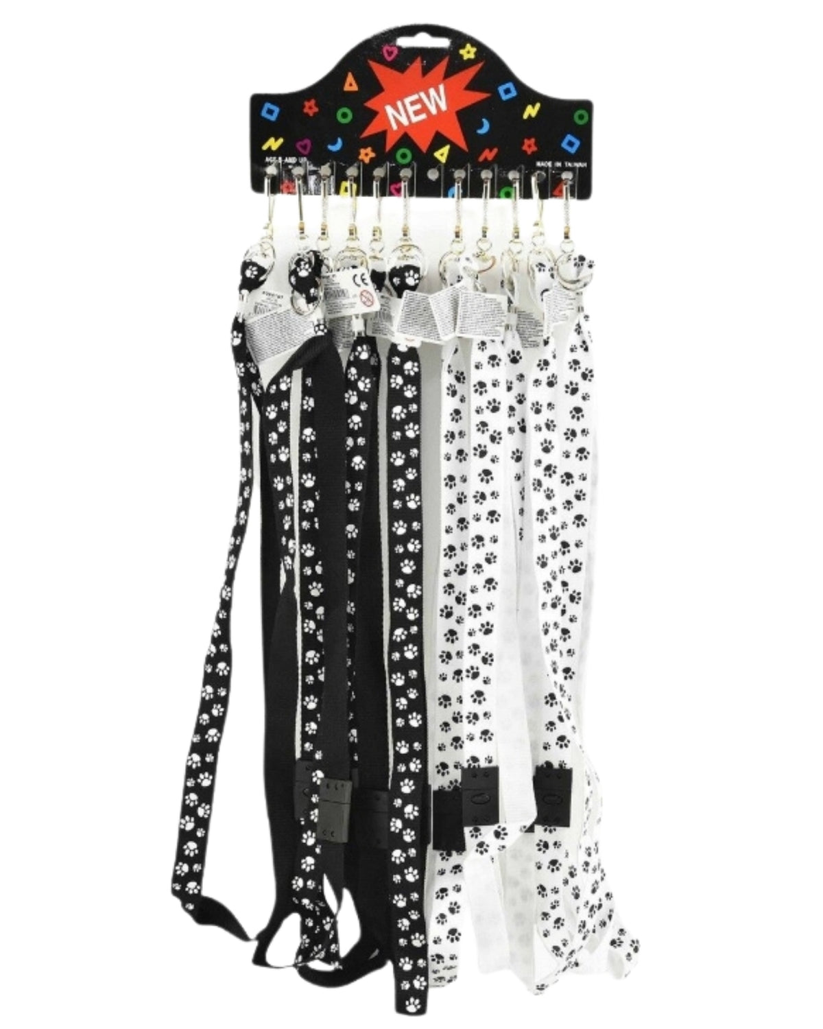 Lanyard Paw Prints choose between 2 ass 51cm