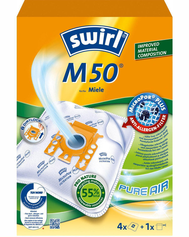Støvsugerposer SWIRL M50