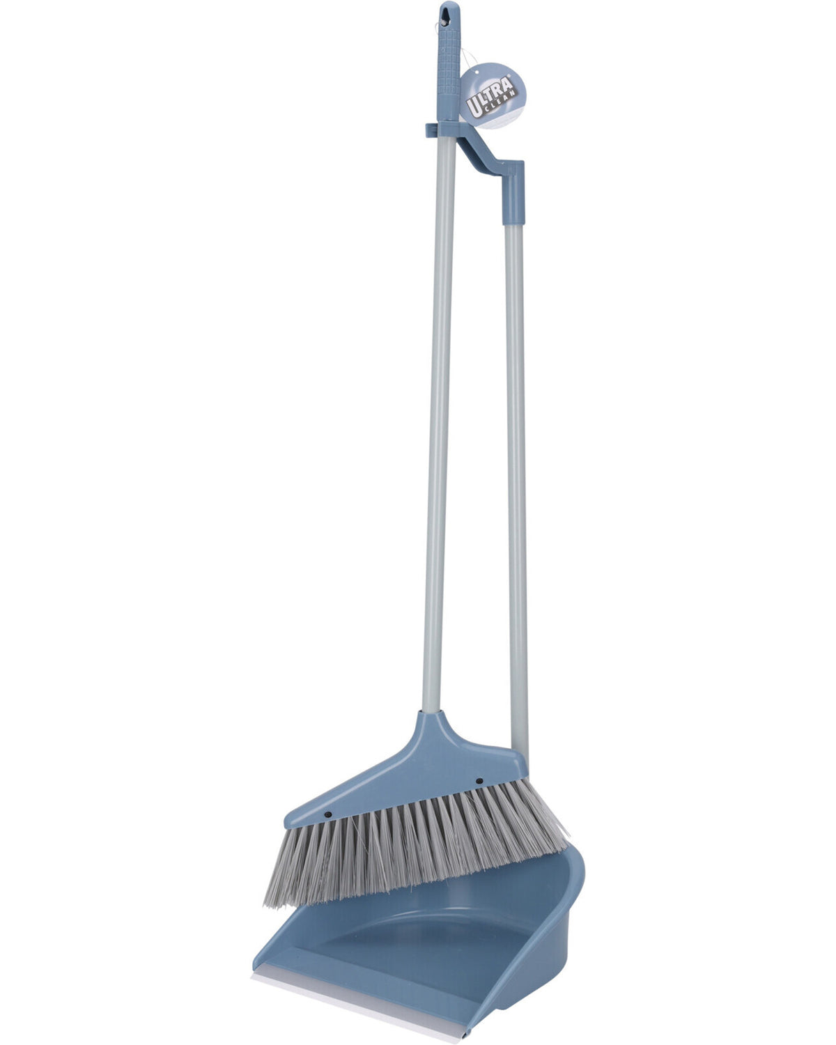 Broom and dustpan with handle