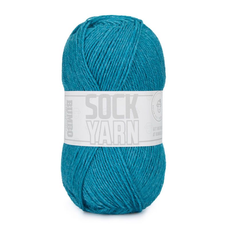 Bumbo Sock Yarn FW2017 - Blue 50g.