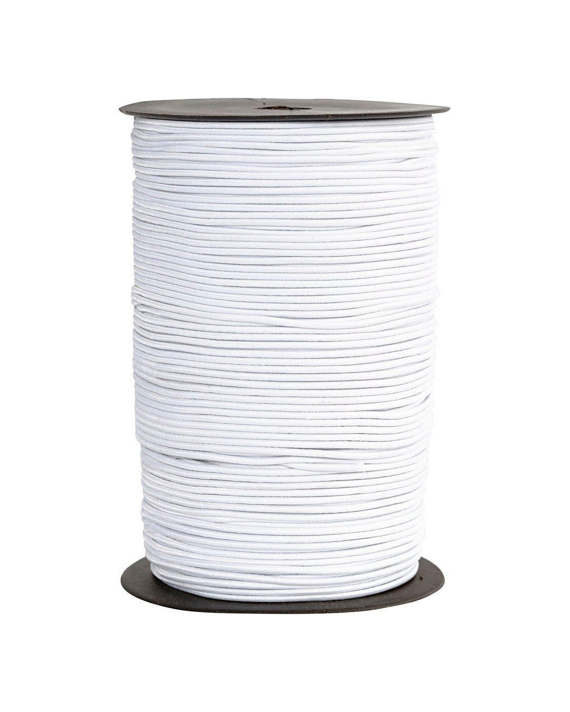 Elastiksnor 2 mm - Hvid pr. meter