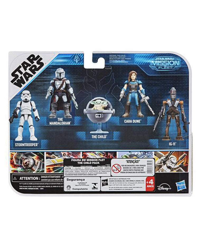 Star Wars Mission Fleet defends the child