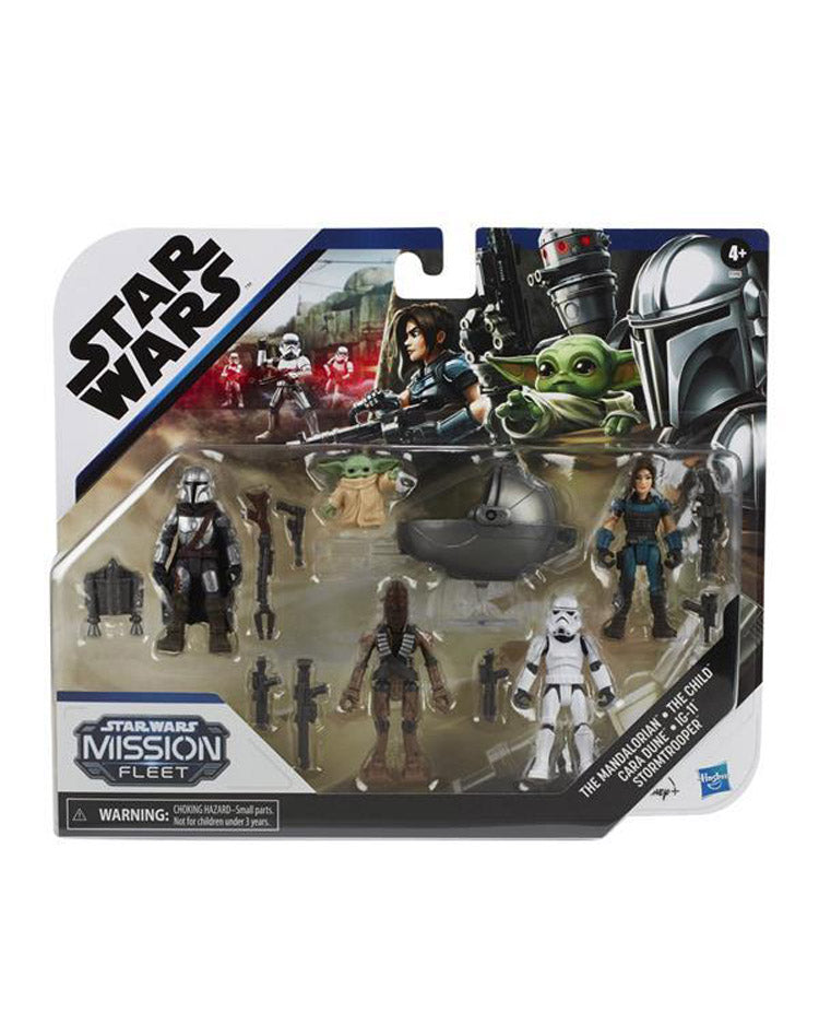 Star Wars Mission Fleet defends the child
