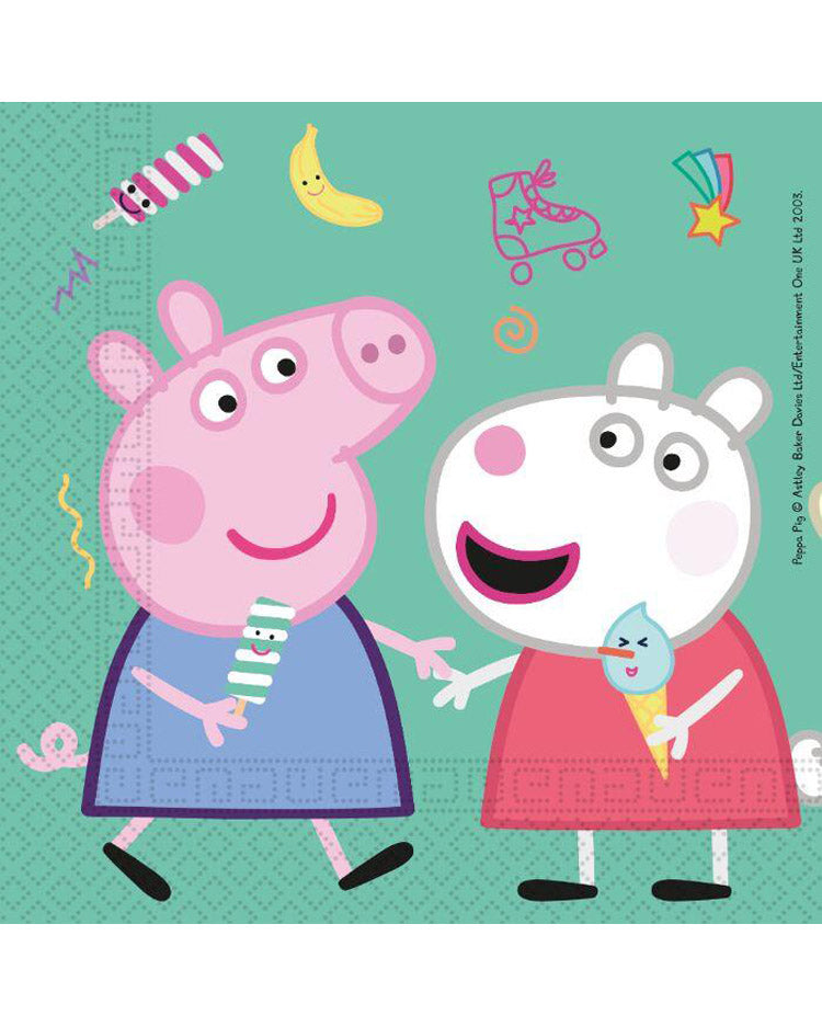 Napkins Gurli Pig 33x33 cm - 20 pcs