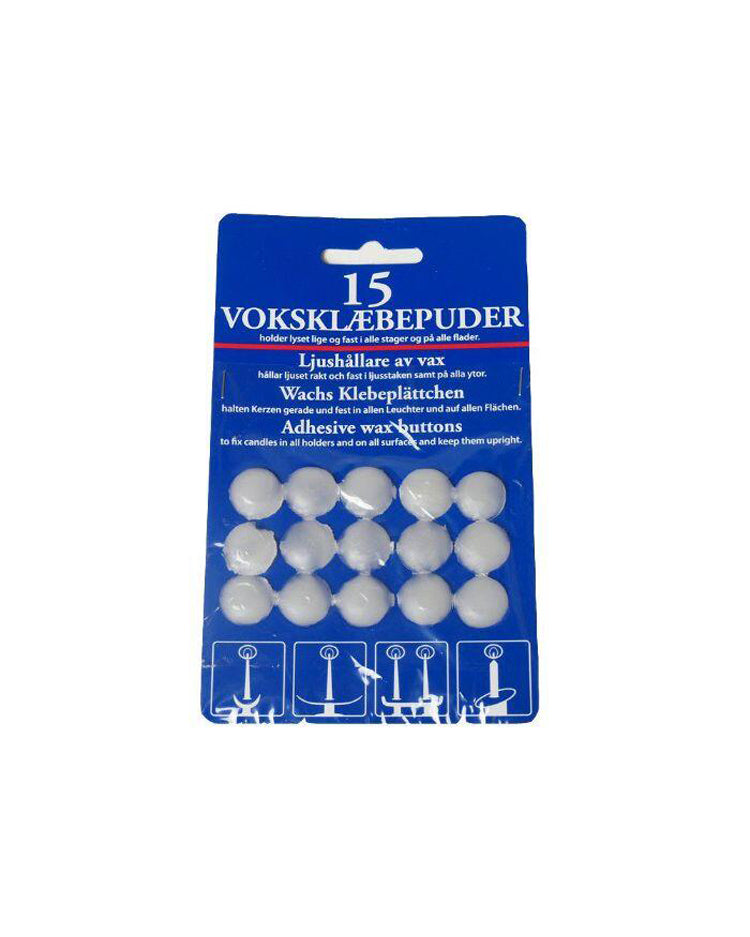 Wax adhesive pads 15 pcs