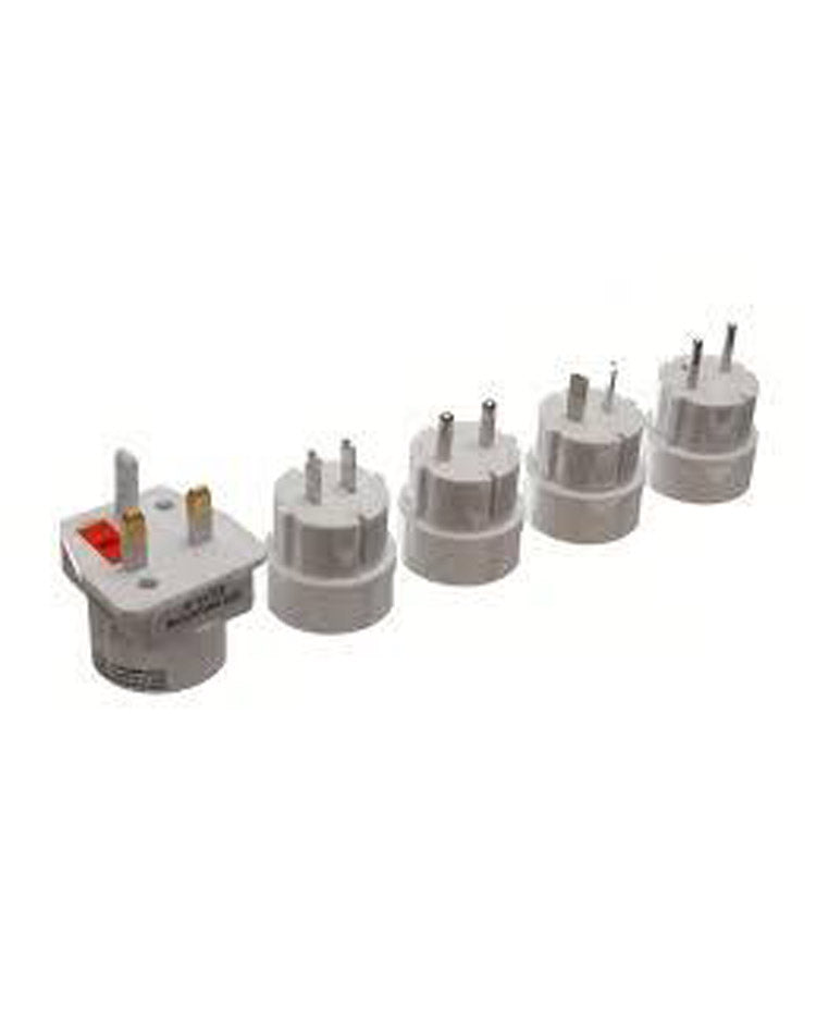 Rejse adapter set 5 dele