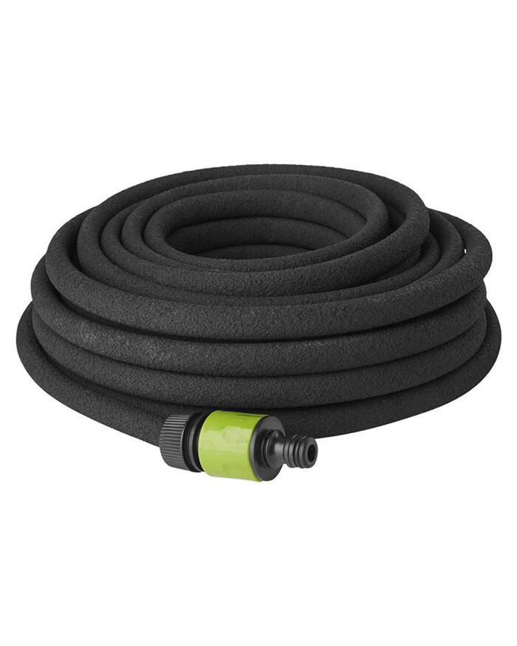Drain hose 15 meters rubber black/green