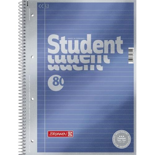 Studieblok A5 med linjer