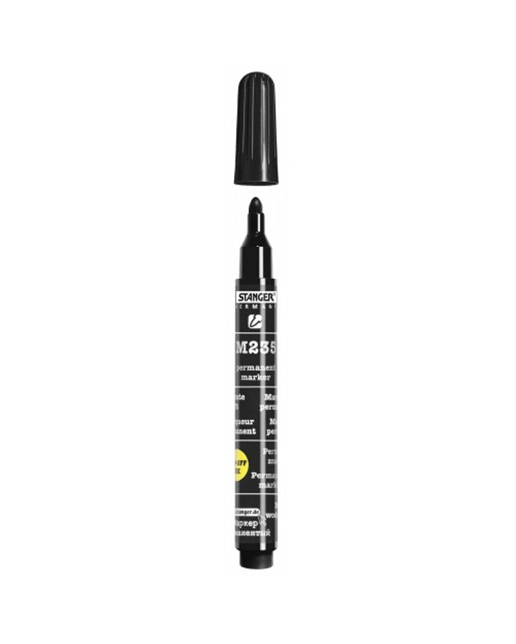 Permanent maker M235 1-3 mm - sort.