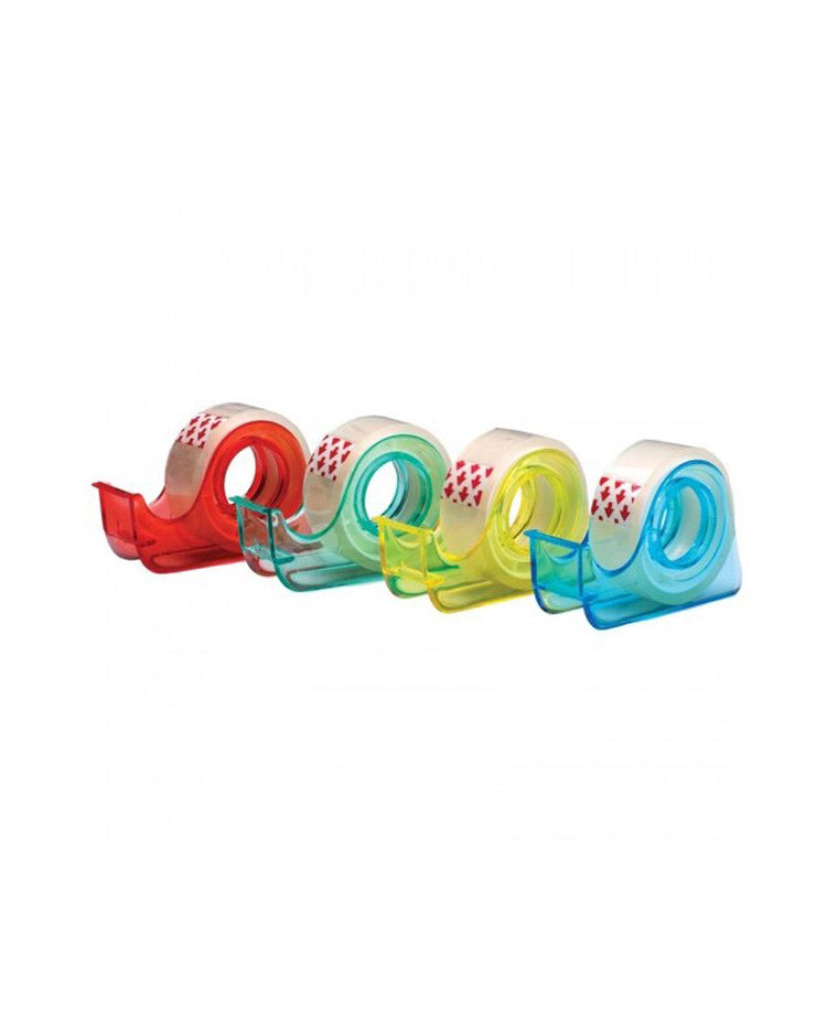 Tape dispenser med tape 15mmx10m 1 stk