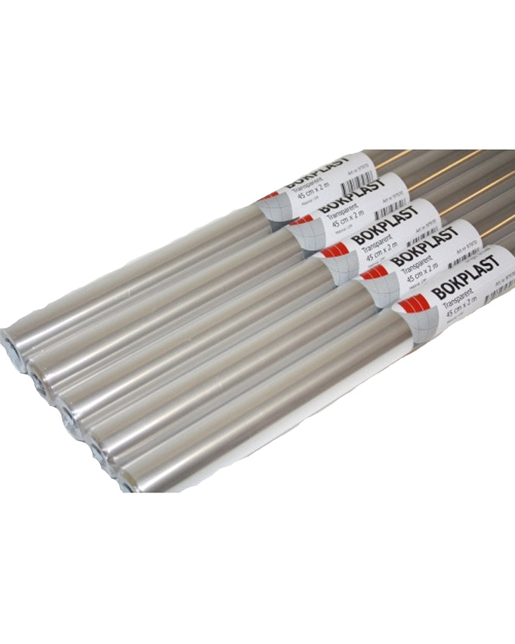 Bogbind Transparent 45x200 cm 1 rulle