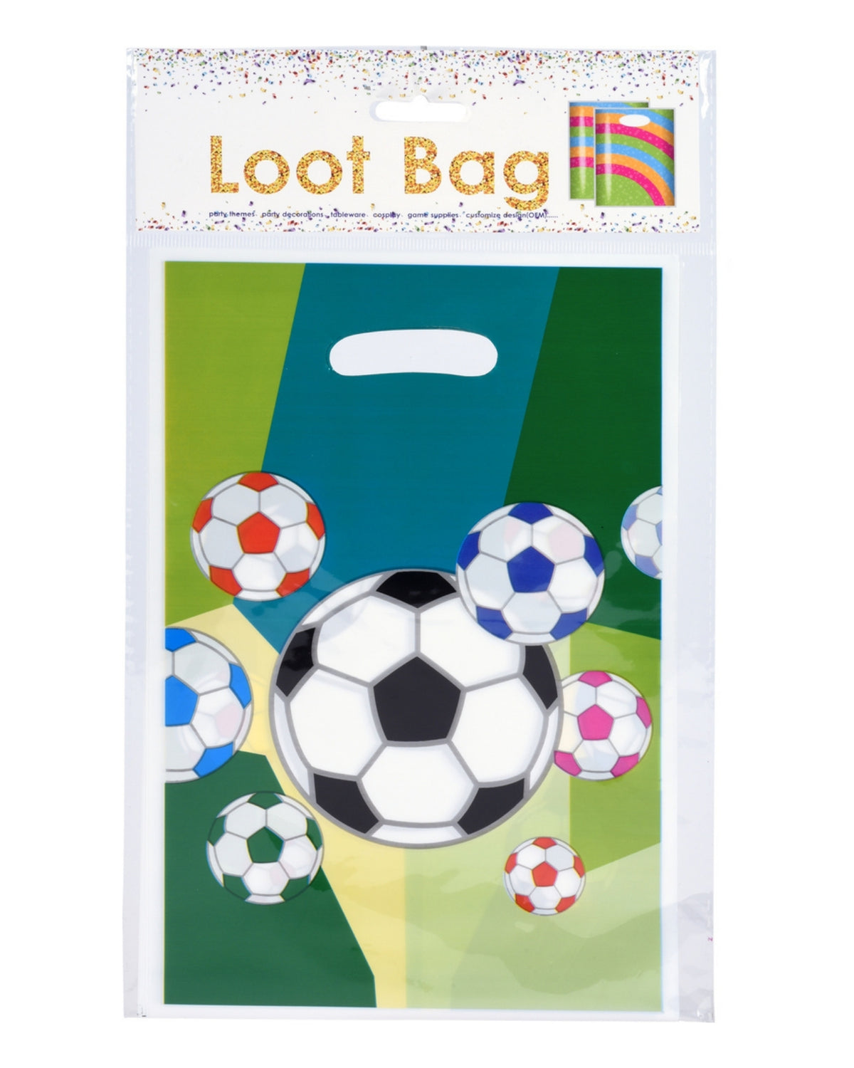 Candy bag 8 pieces - football