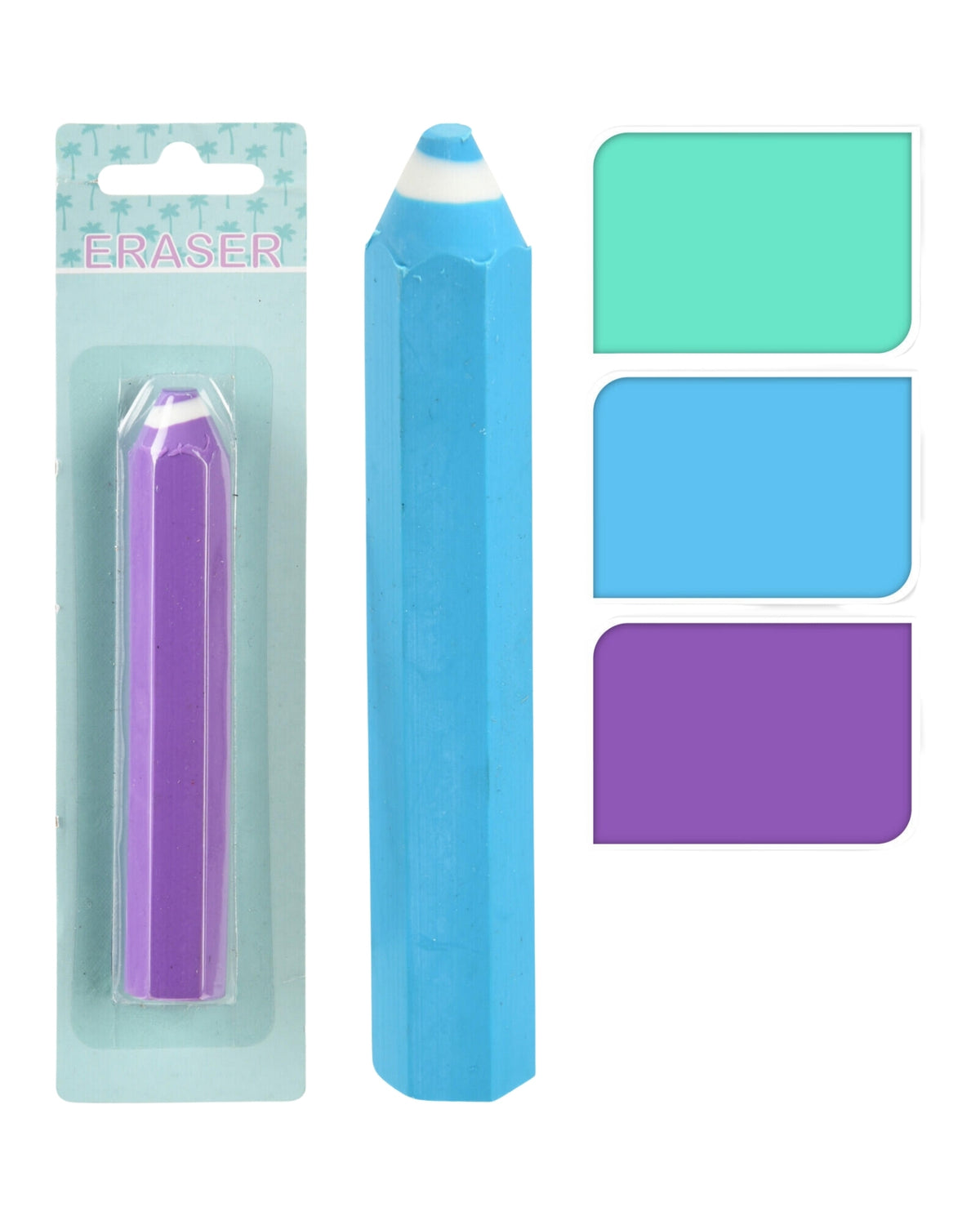 Eraser like a pencil 1pc