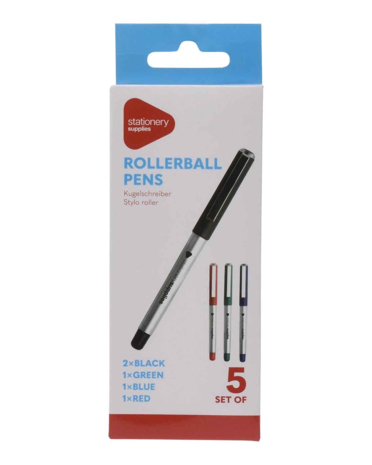 Ballpoint pens 5 pcs 4 colors