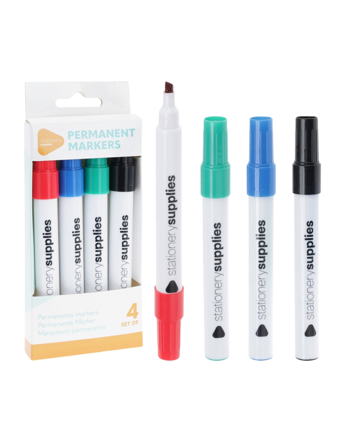 Permanent markers 4 stk