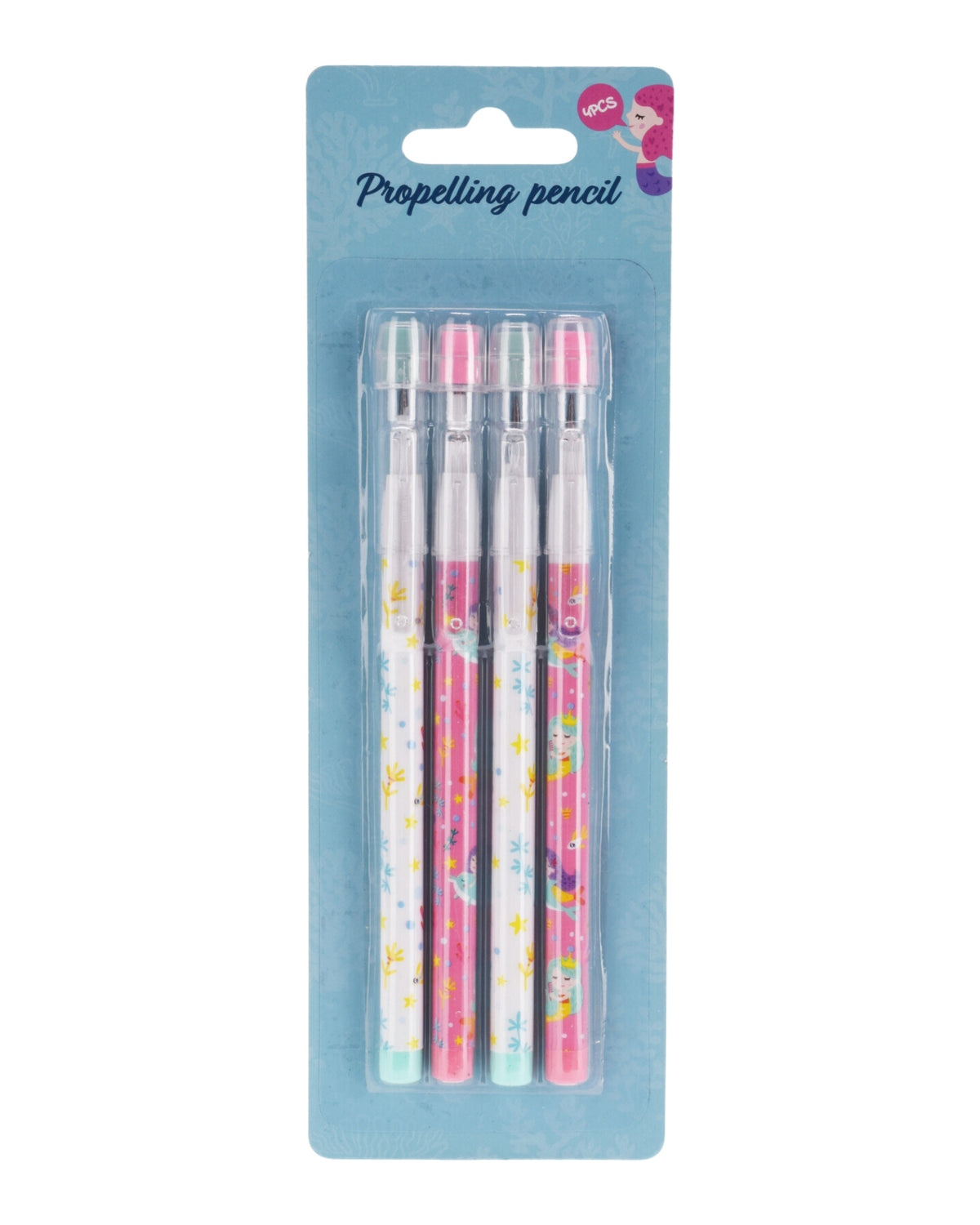 Pencils 4pcs with eraser