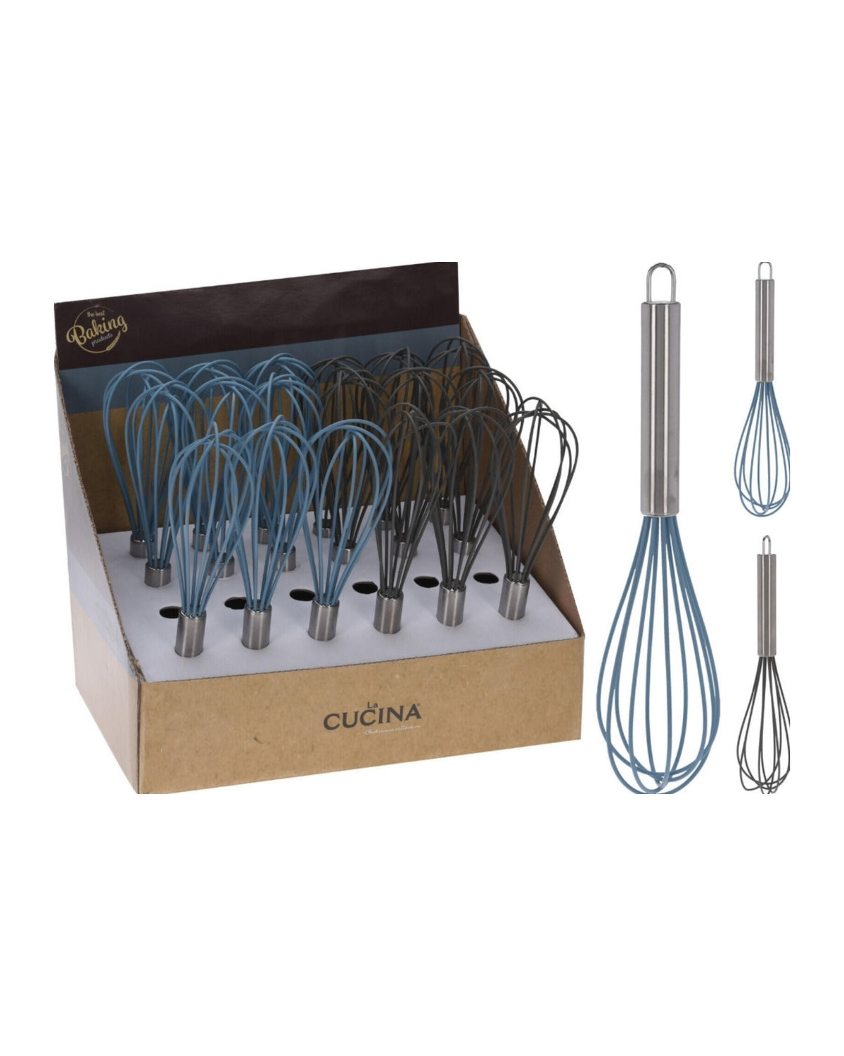 Whisk with silicone 26cm