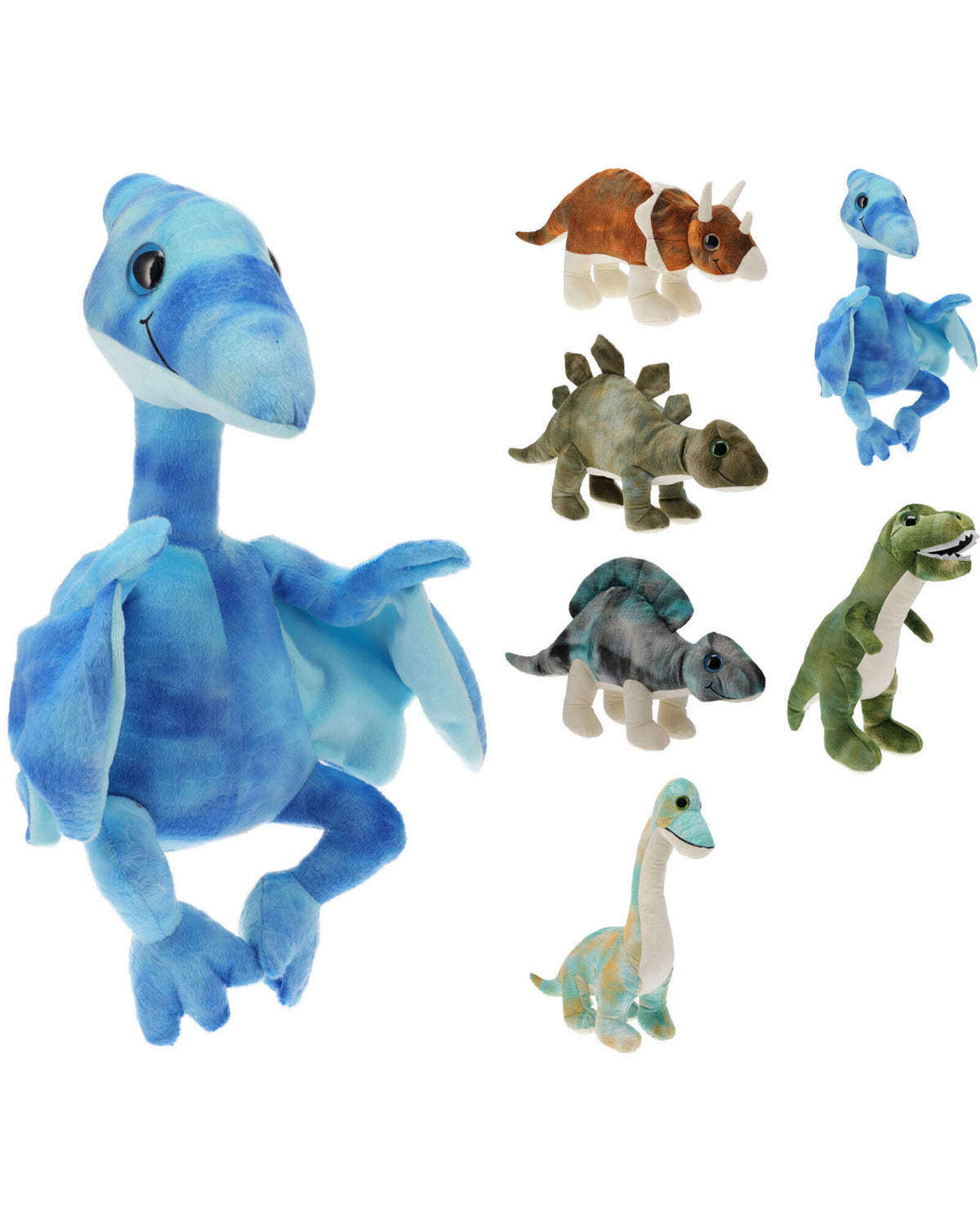 Plush dinosaur 1pc