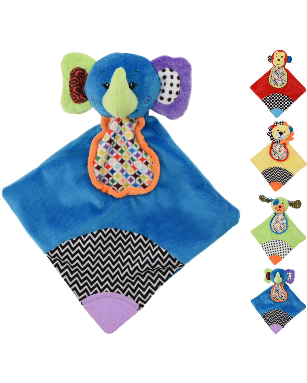 Baby play cloth with animals 1pc