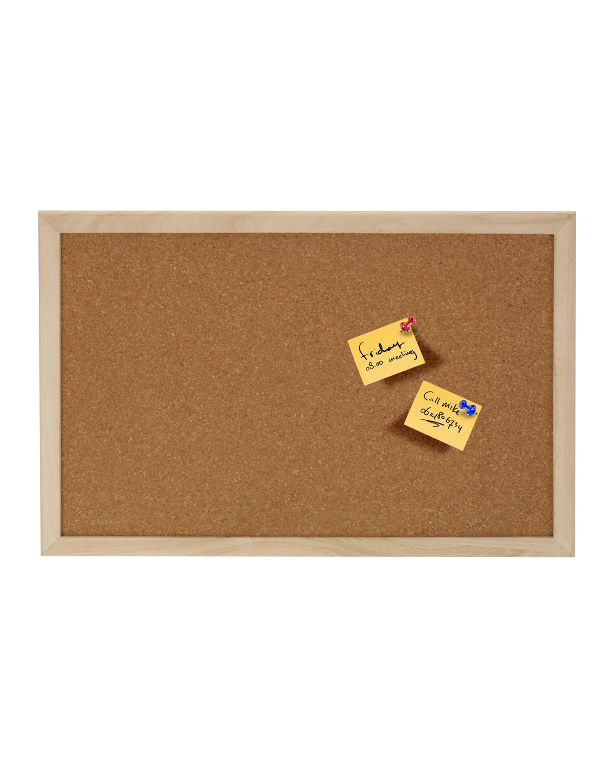 Cork notice board 30x45cm