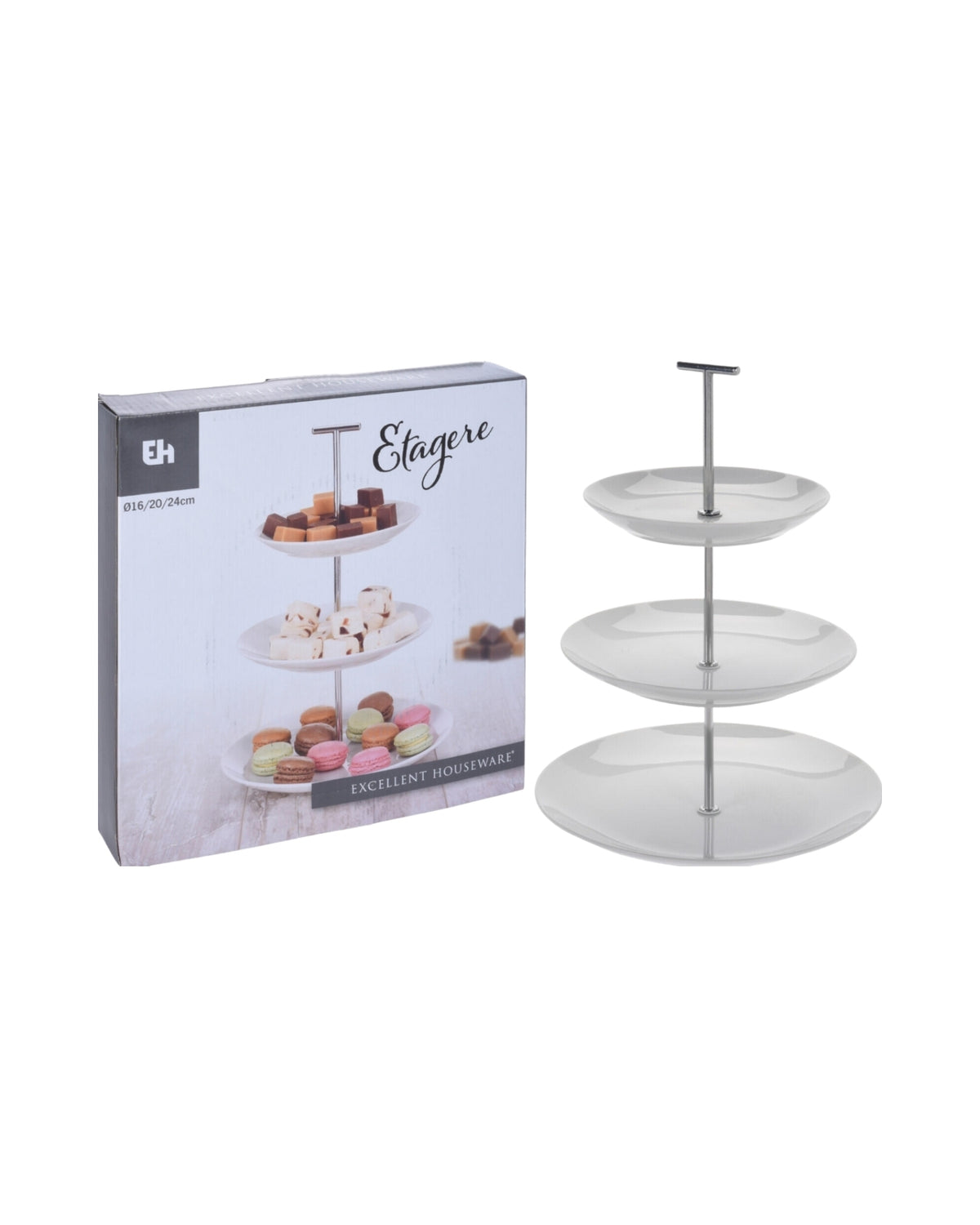 Kagefad i 3 etager