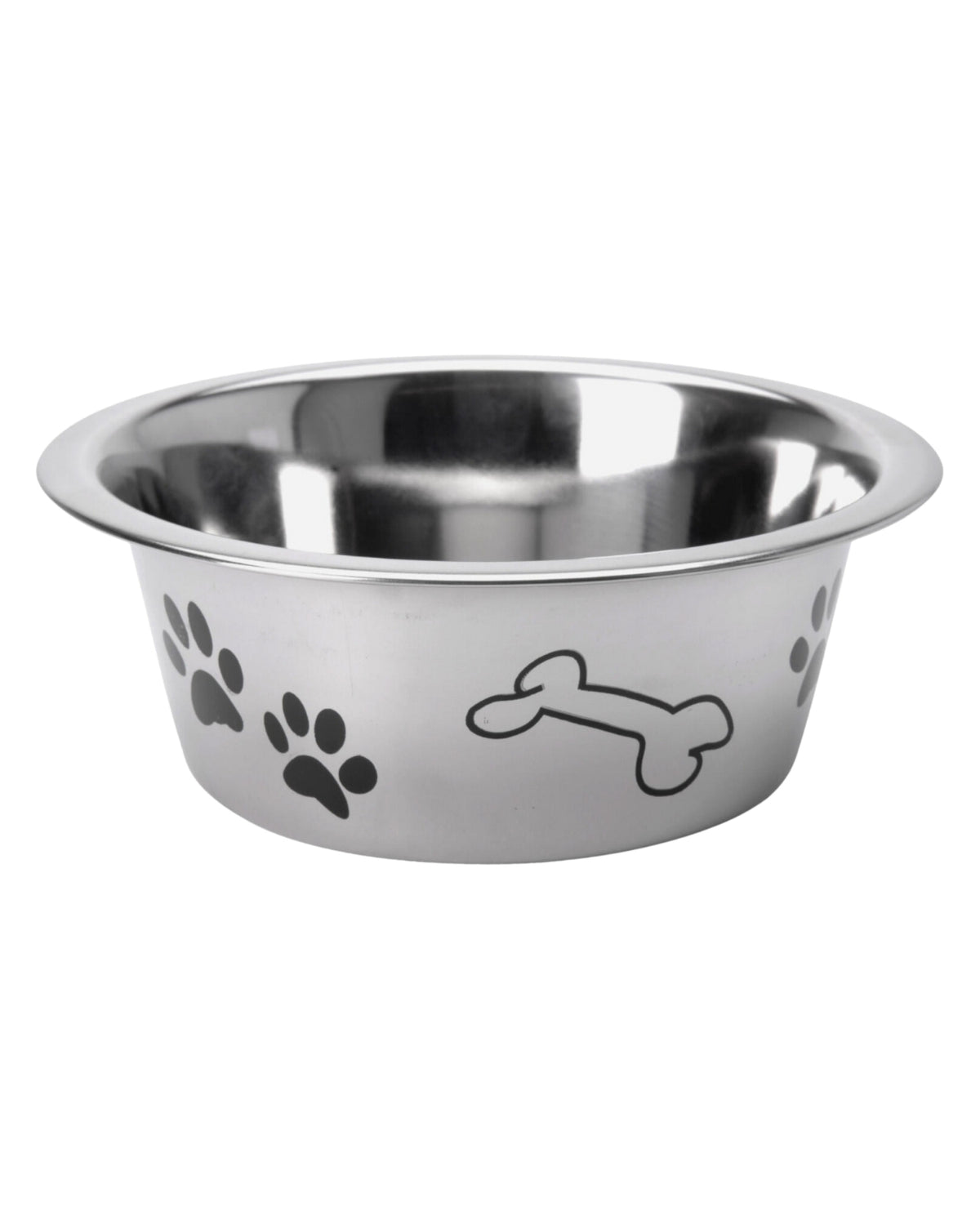 Madskål til hunde i stål 16cm