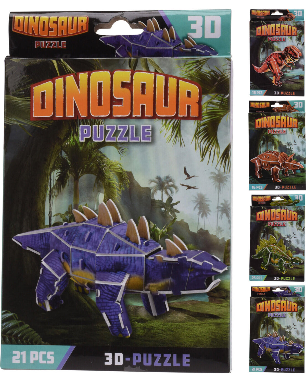 Puslespil med Dinosaur