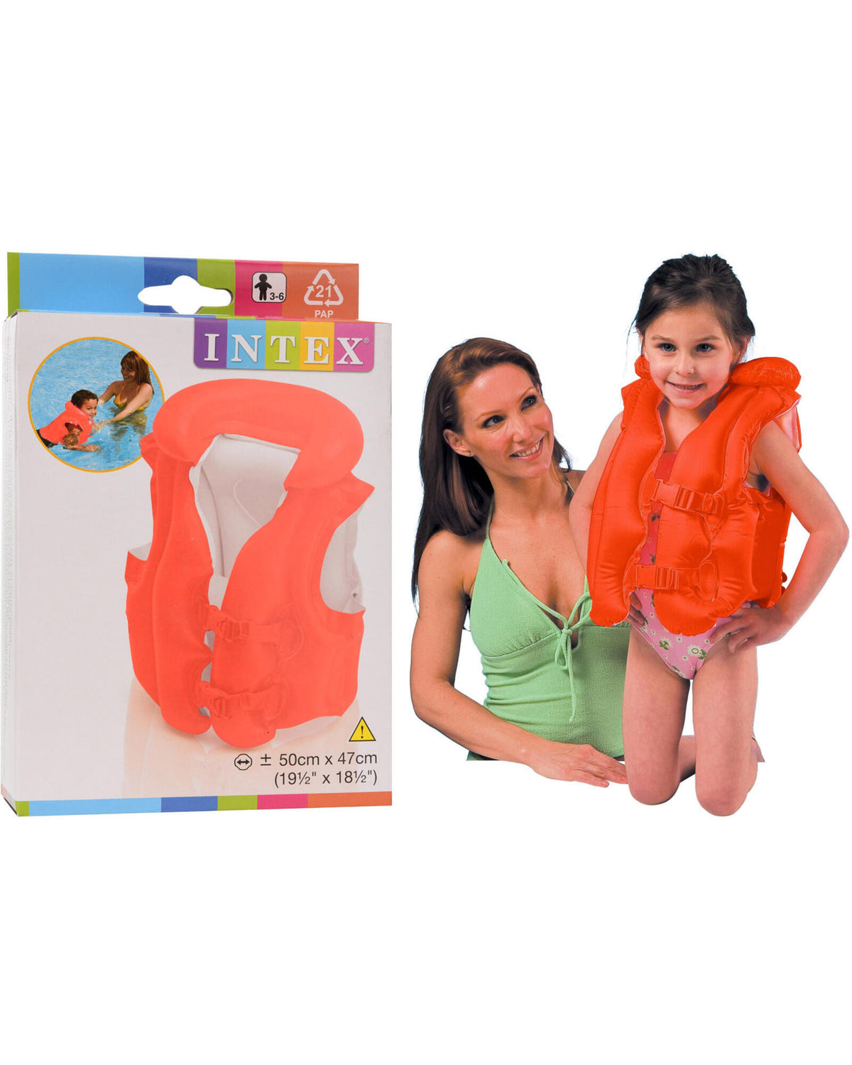 Inflatable life jacket