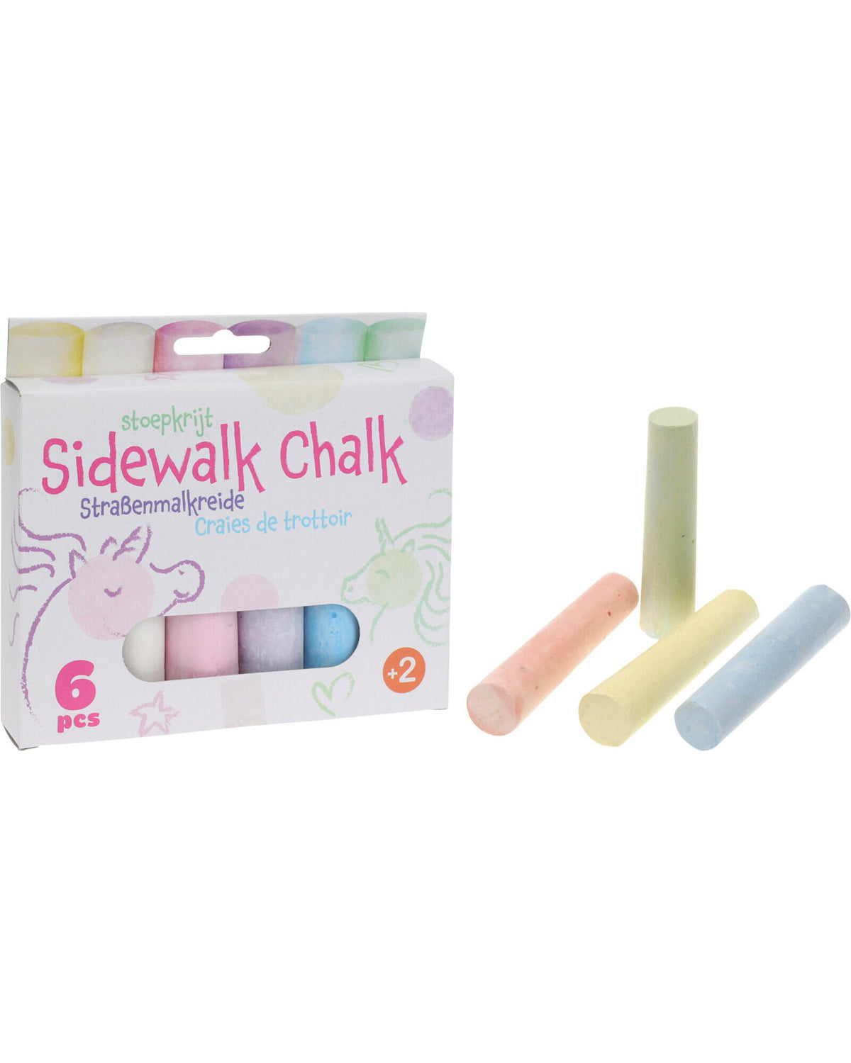 Street chalk 6 pcs