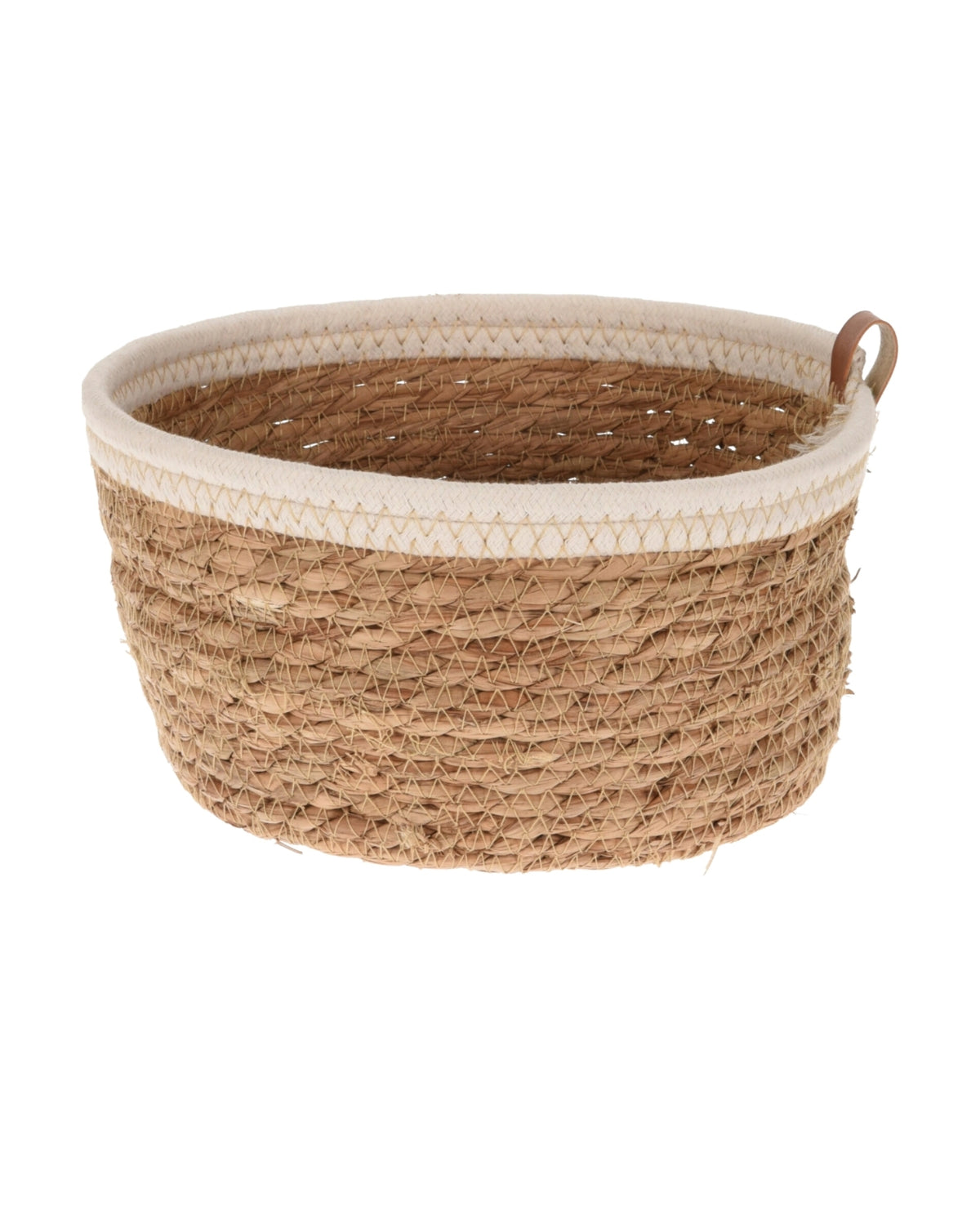 Basket 245x245x140mm in seagrass